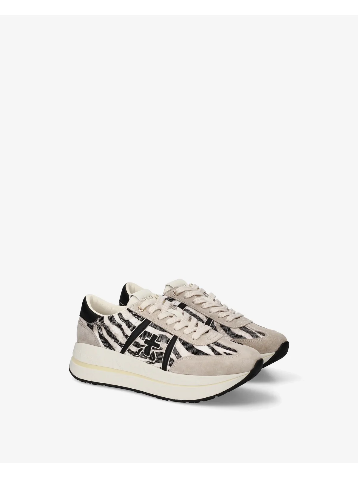 PREMIATA Sneaker Donna  BETHCOIN VAR 8149 ANIMALIER ZEBRA - Image 4