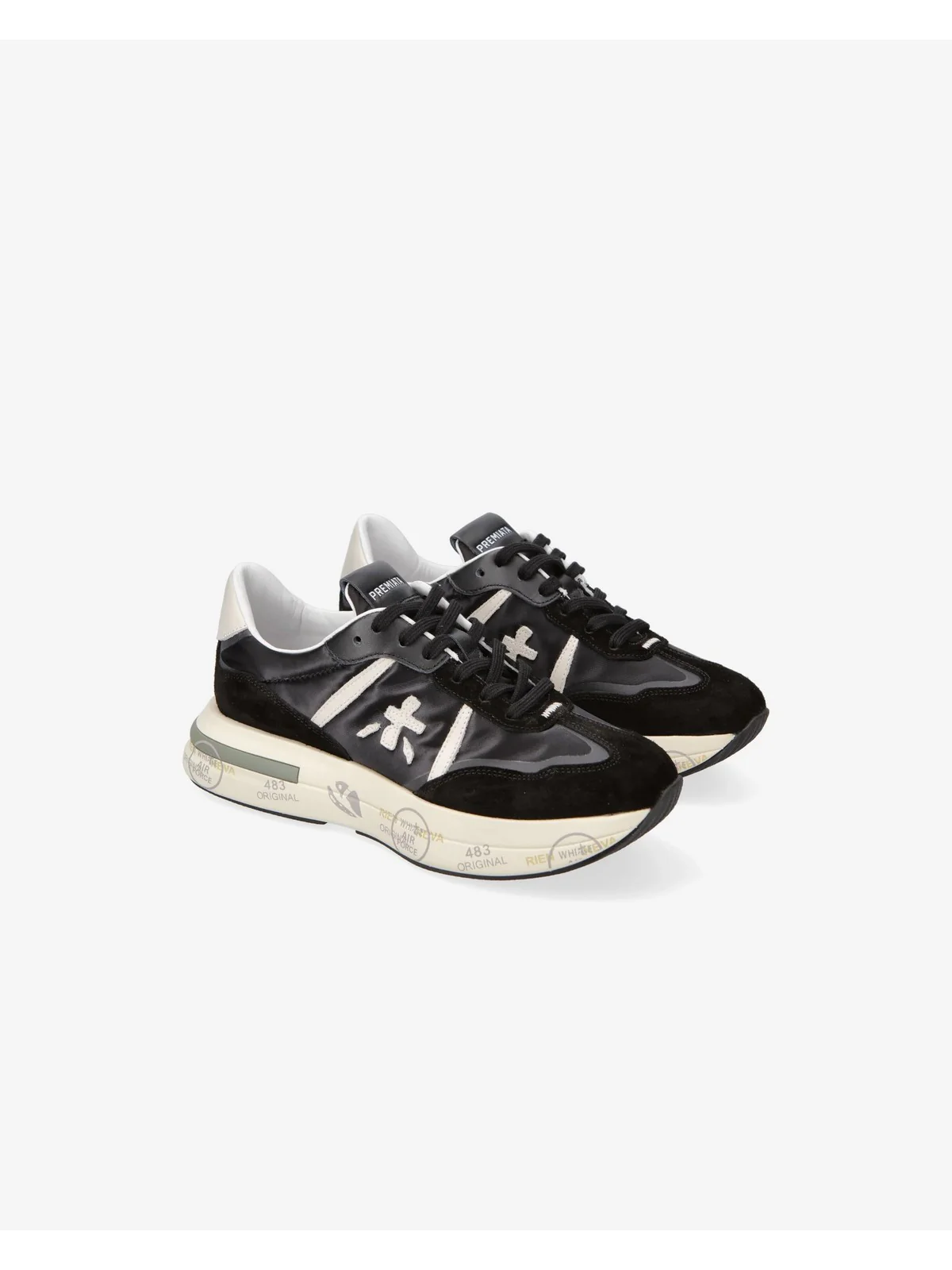 PREMIATA Sneaker Donna  CASSIE VAR 6471 Nero - Image 4