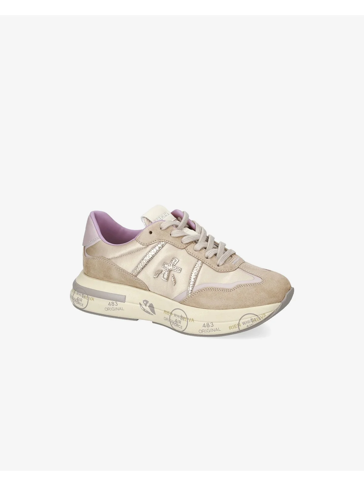PREMIATA Sneaker Donna  CASSIE VAR 6995 Beige - Image 6