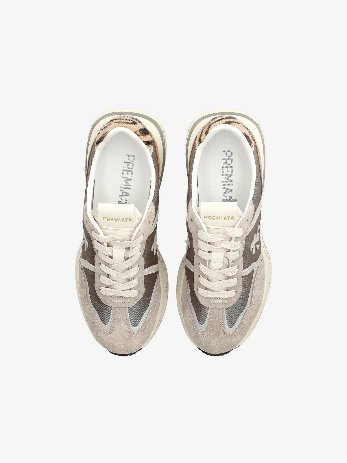 PREMIATA Sneaker Donna  CASSIE VAR 7675 TAUPE/BROWN - Image 2