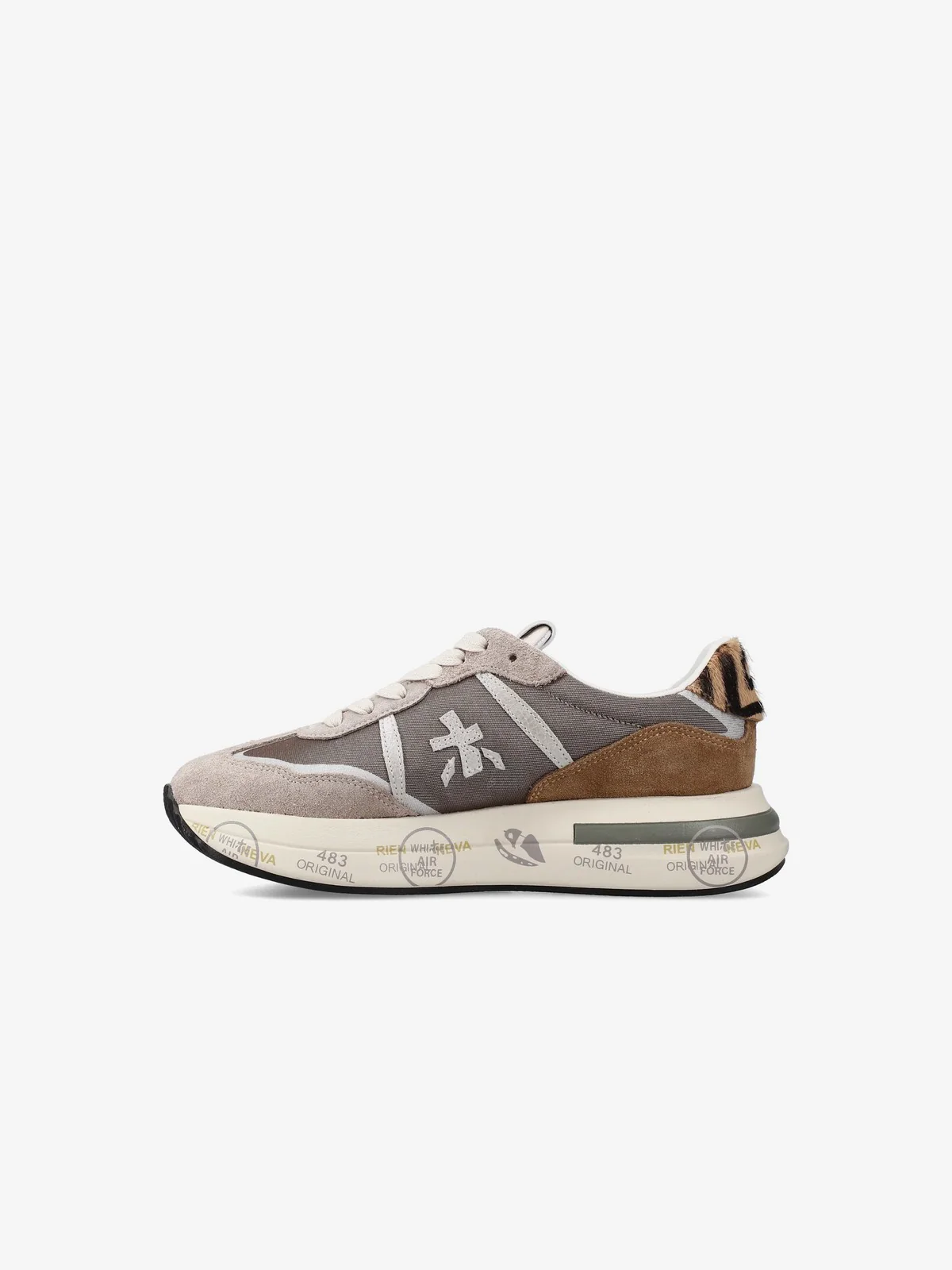 PREMIATA Sneaker Donna  CASSIE VAR 7675 TAUPE/BROWN - Image 4