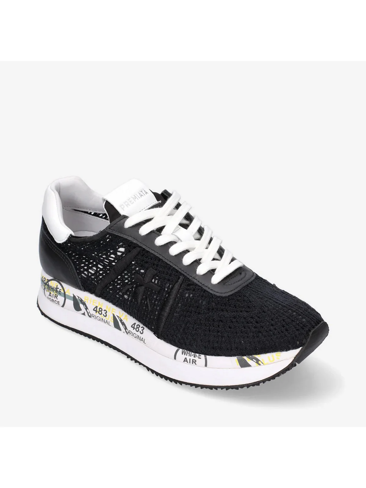 PREMIATA Sneaker Donna  CONNY VAR 6347 Nero - Image 2