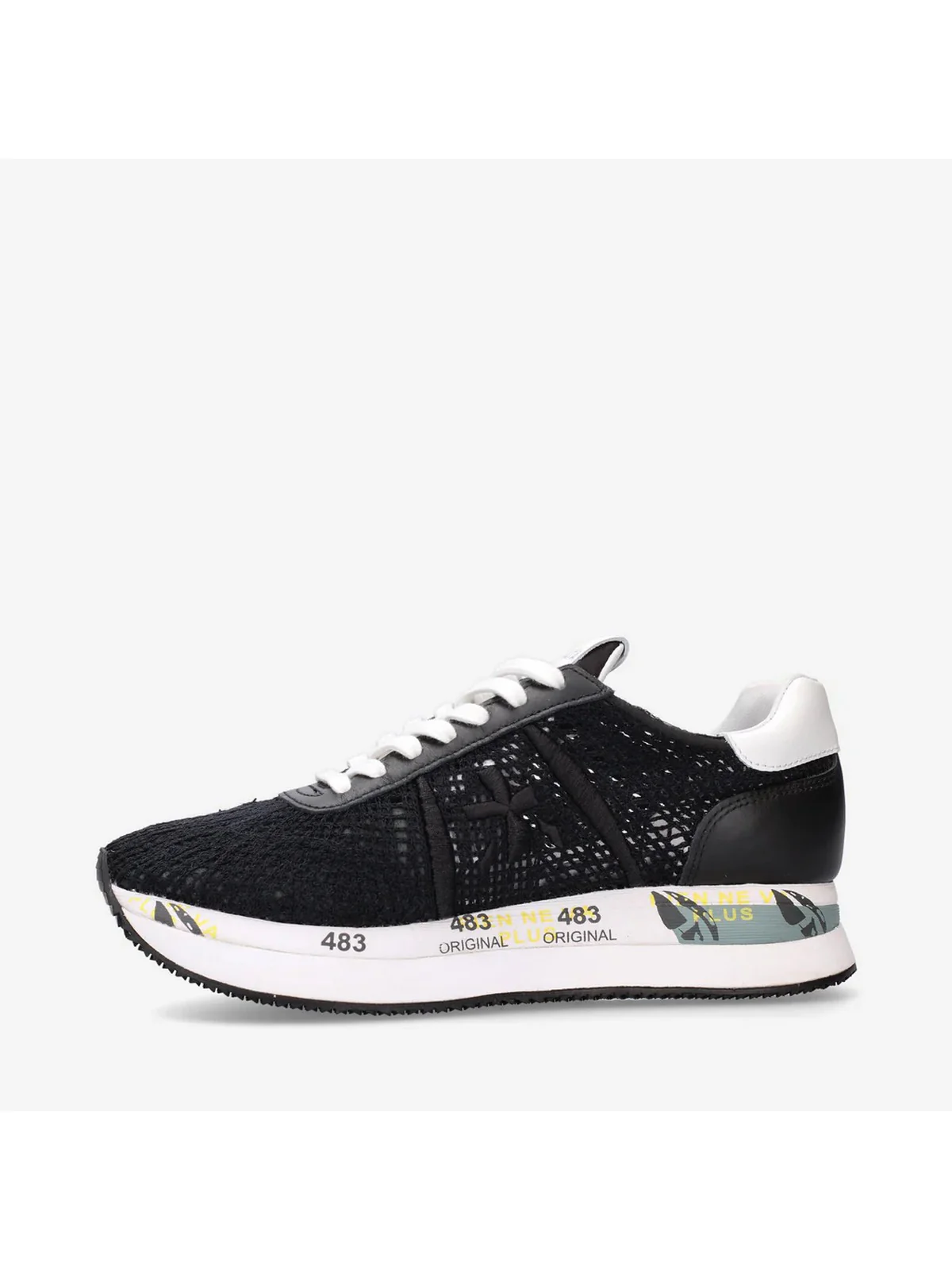 PREMIATA Sneaker Donna  CONNY VAR 6347 Nero - Image 3