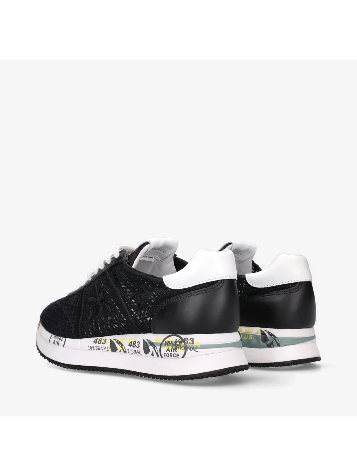 PREMIATA Sneaker Donna  CONNY VAR 6347 Nero - Image 5