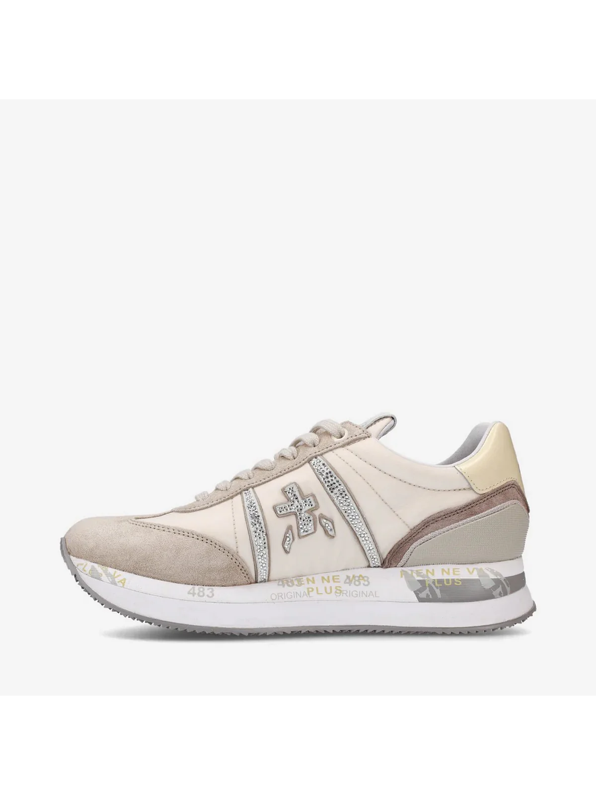 PREMIATA Sneaker Donna  CONNY VAR 6671 Beige - Image 3