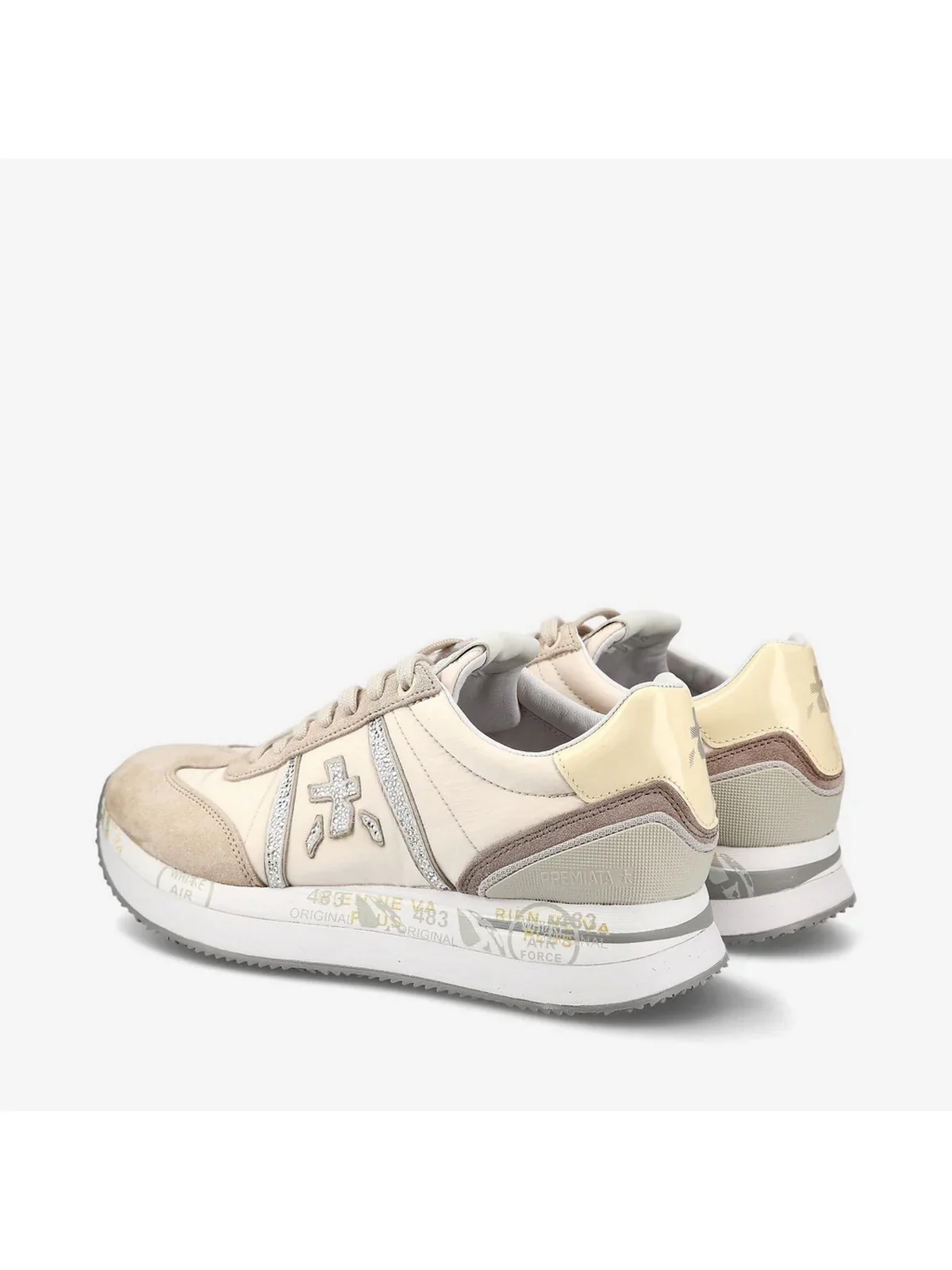 PREMIATA Sneaker Donna  CONNY VAR 6671 Beige - Image 5