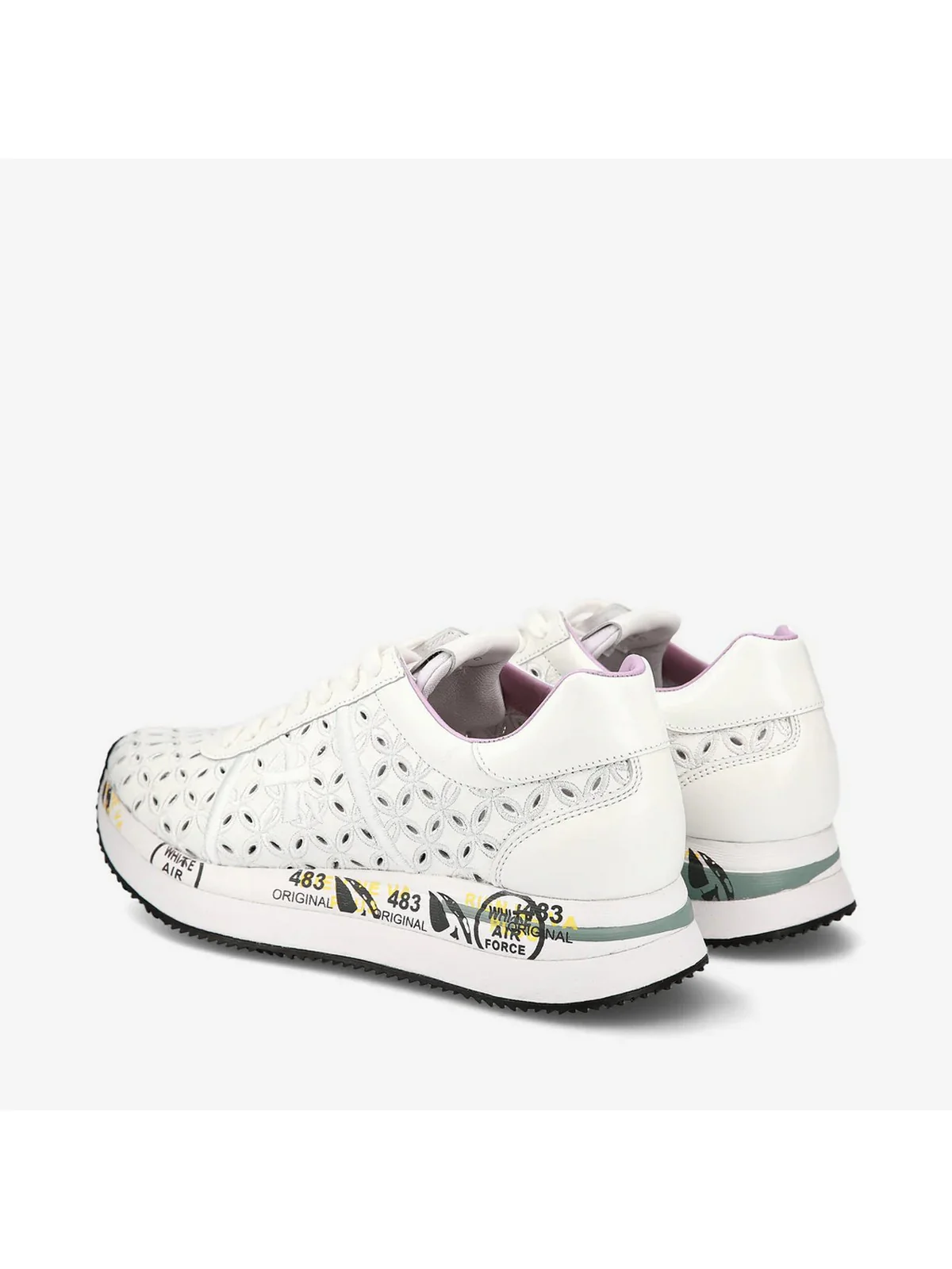 PREMIATA Sneaker Donna  CONNY VAR 6749 Bianco - Image 5