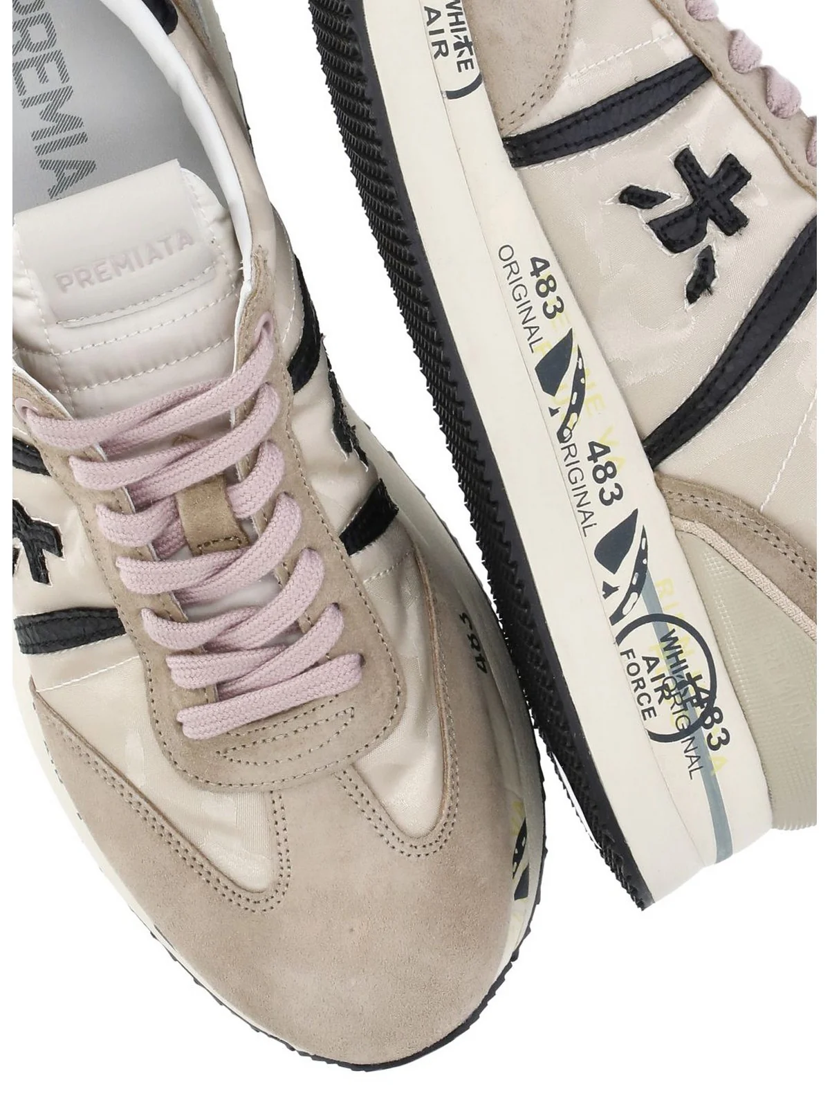 PREMIATA Sneaker Donna  CONNY VAR 7116 Beige - Image 2