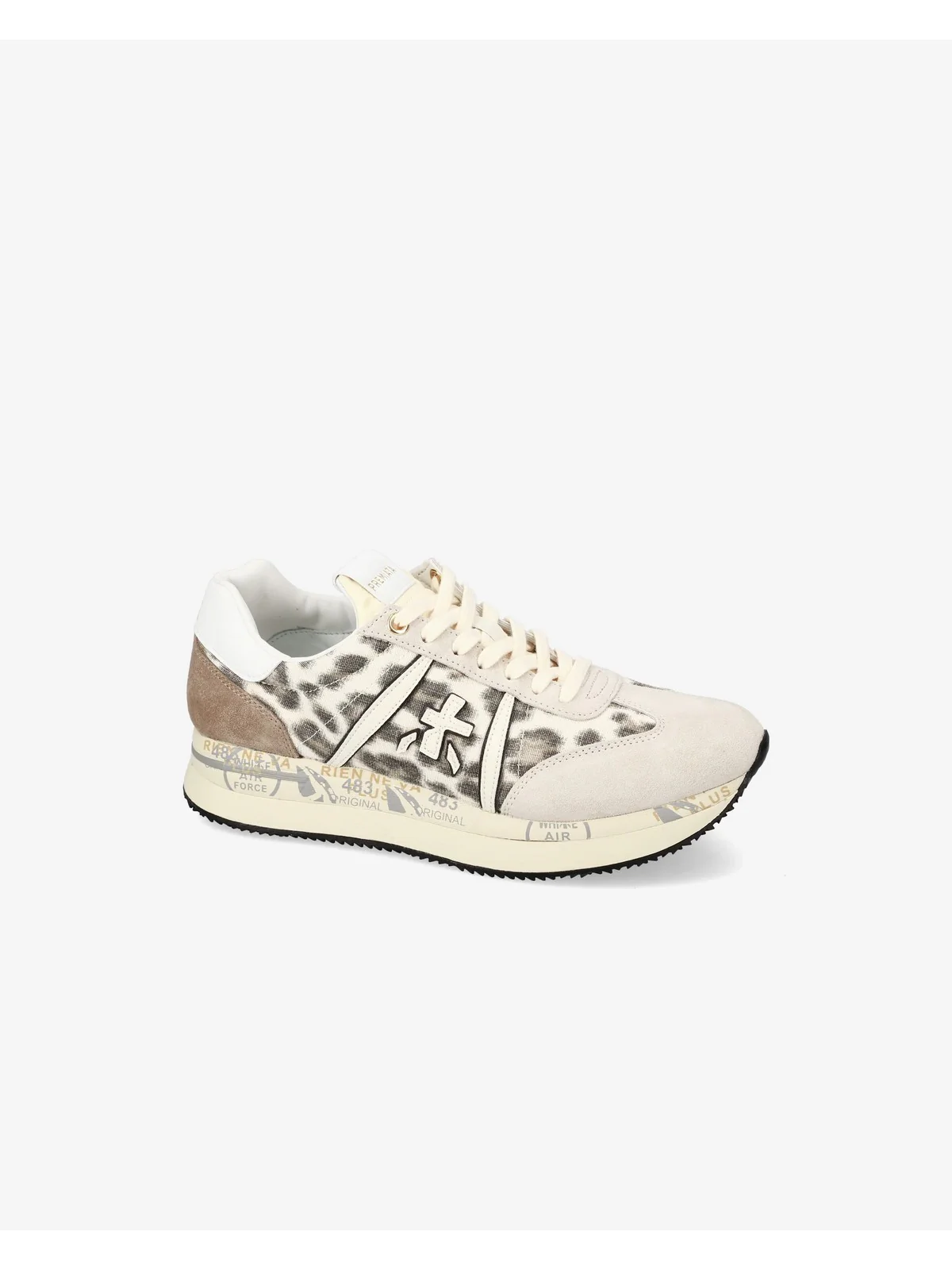 PREMIATA Sneaker Donna  CONNY VAR 7362 Beige - Image 3