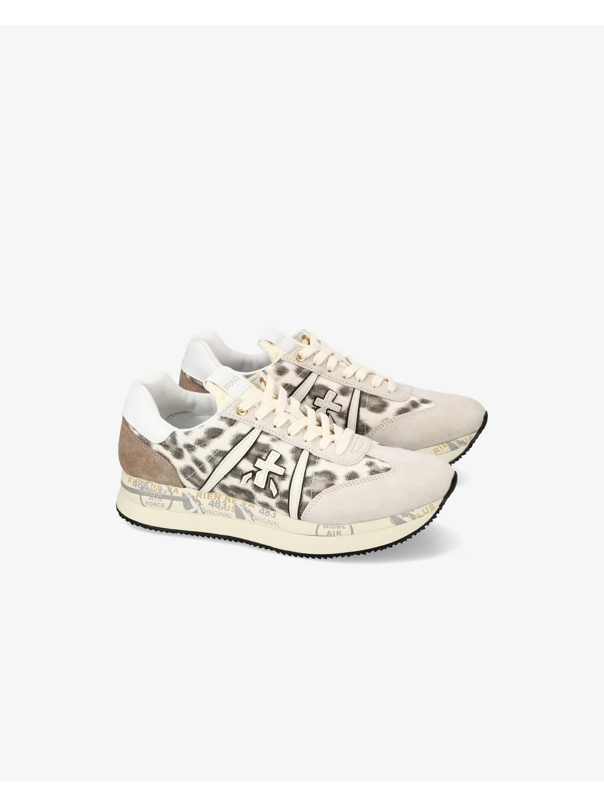 PREMIATA Sneaker Donna  CONNY VAR 7362 Beige - Image 5