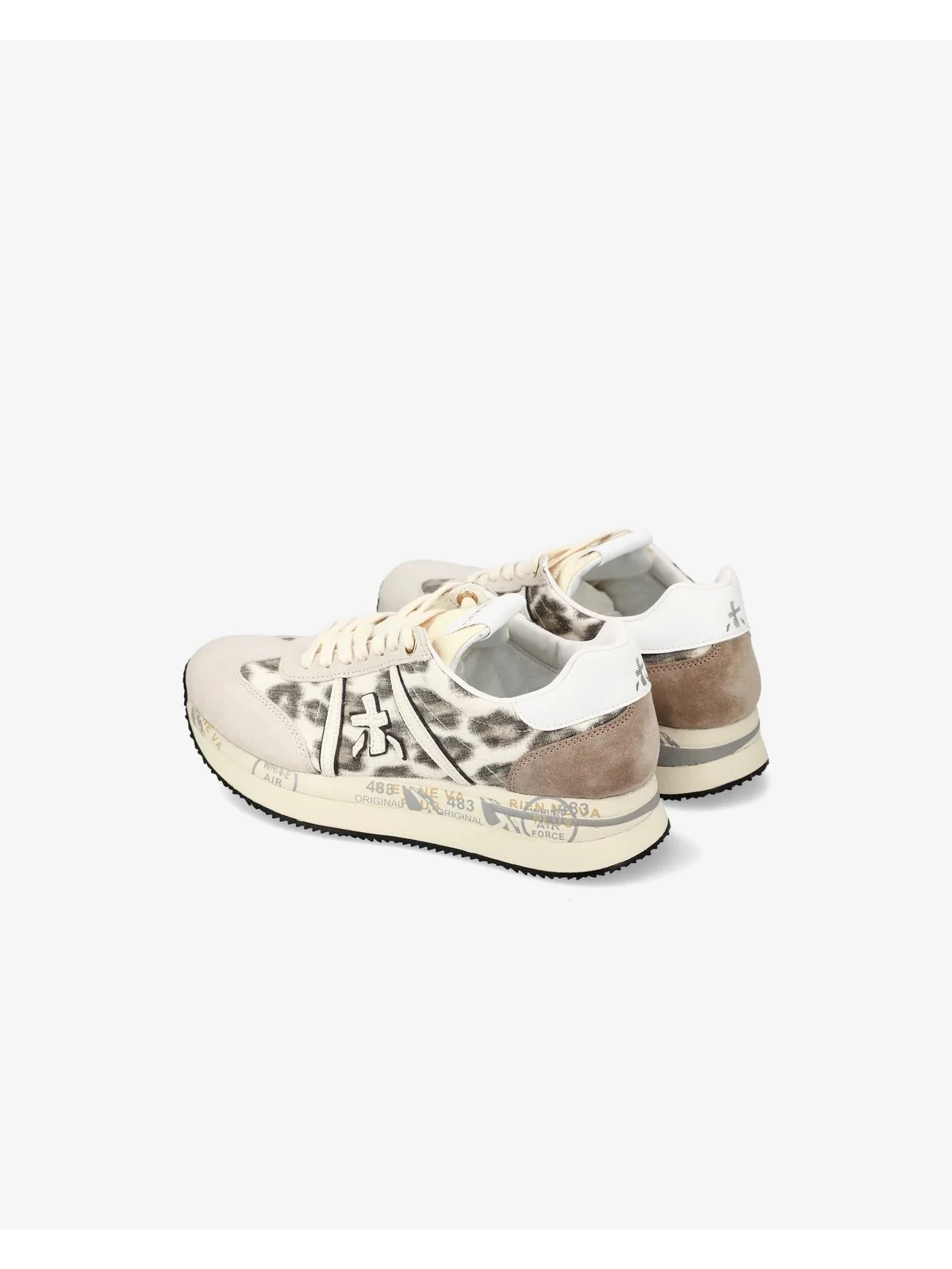 PREMIATA Sneaker Donna  CONNY VAR 7362 Beige - Image 6