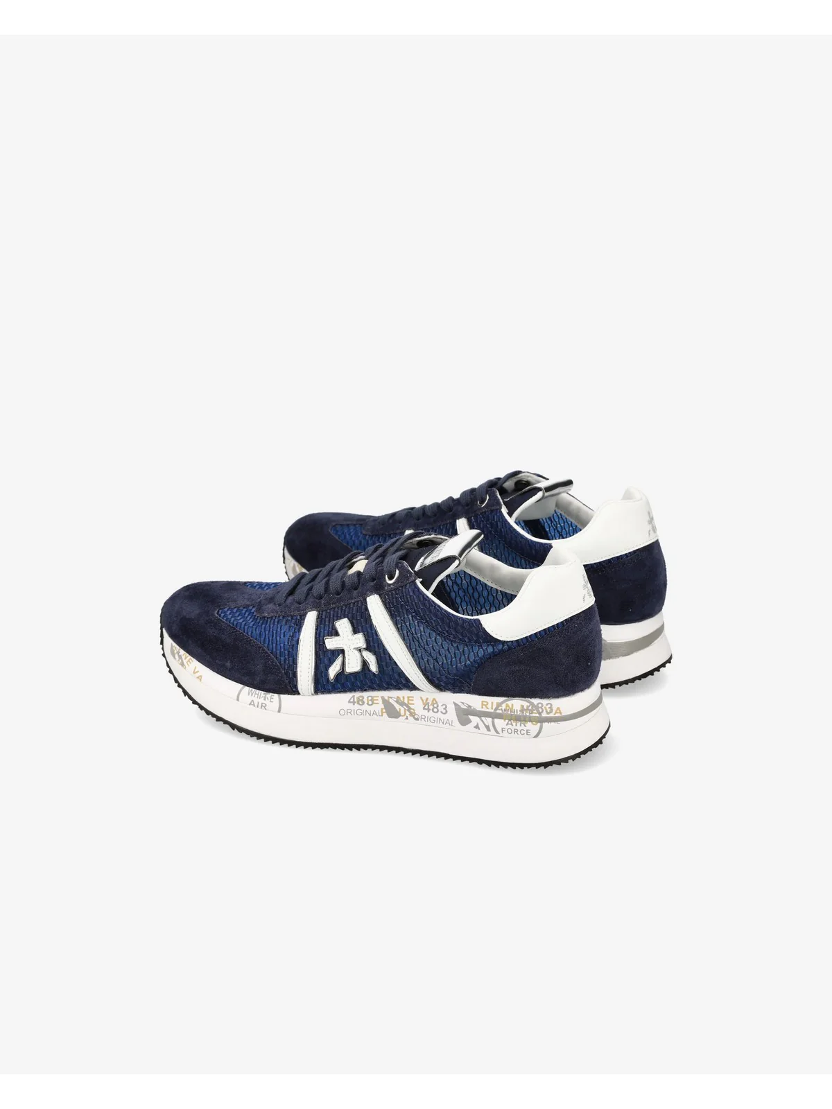 PREMIATA Sneaker Donna CONNY VAR 7368 Blu - Image 2