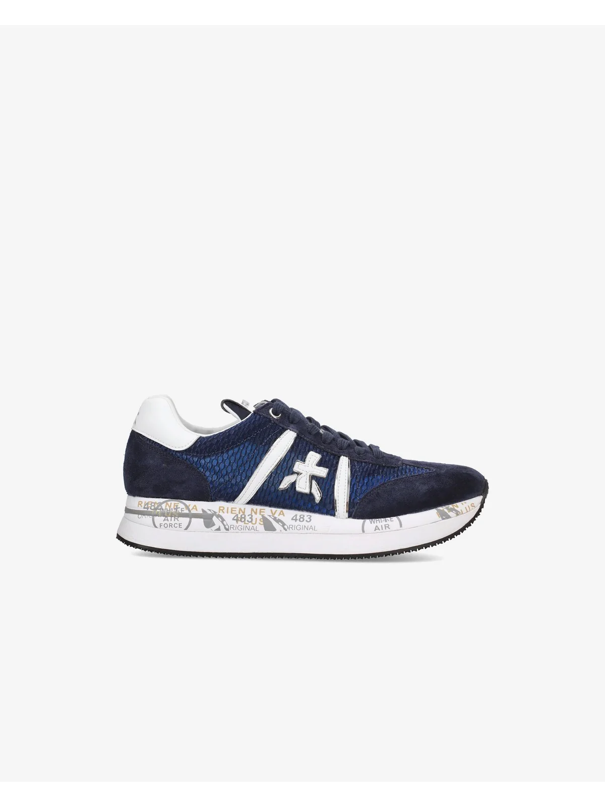 PREMIATA Sneaker Donna CONNY VAR 7368 Blu - Image 7