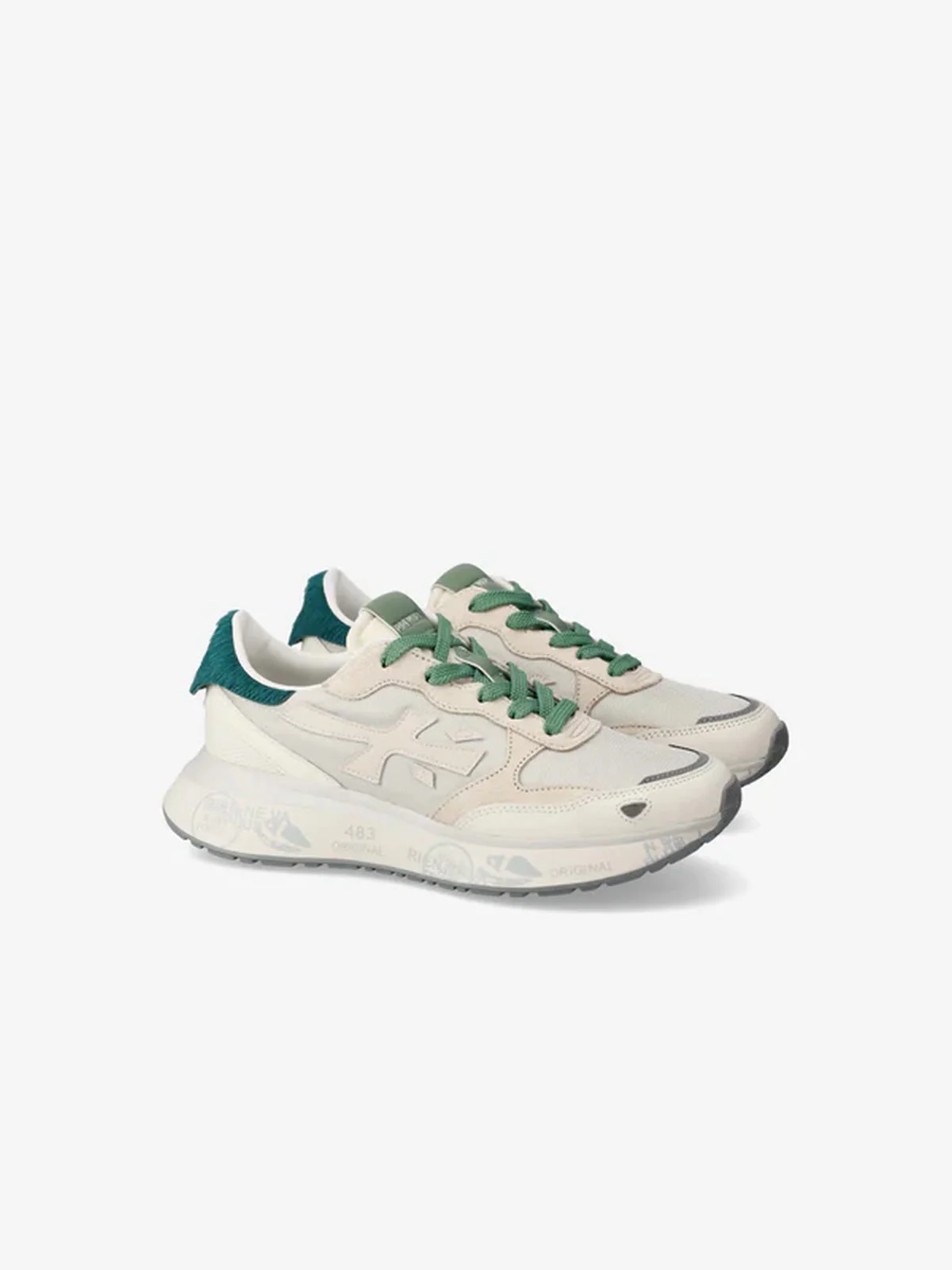PREMIATA Sneaker Donna  LAURYN VAR 7782 Beige - Image 4