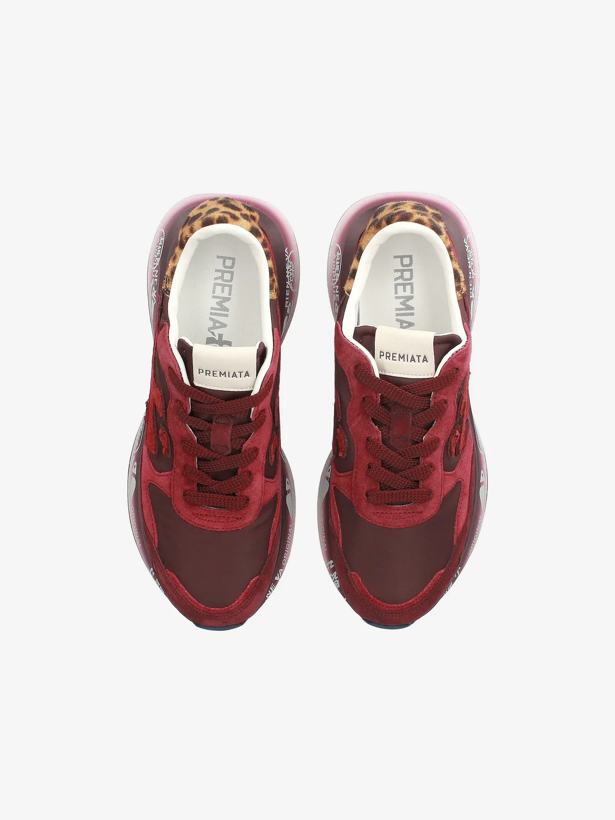 PREMIATA Sneaker Donna  LAURYN VAR 7789 BURGUNDY - Image 2