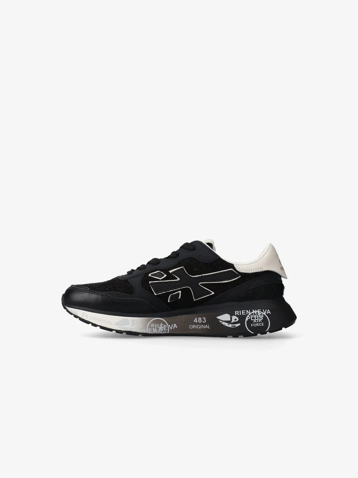 PREMIATA Sneaker Donna  LAURYN VAR 7803 BLACK - Image 4
