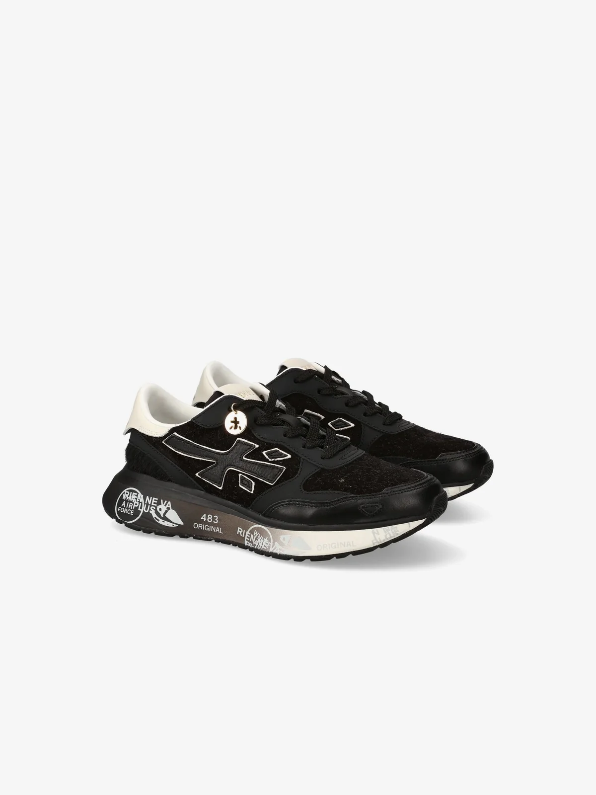 PREMIATA Sneaker Donna  LAURYN VAR 7803 BLACK - Image 5