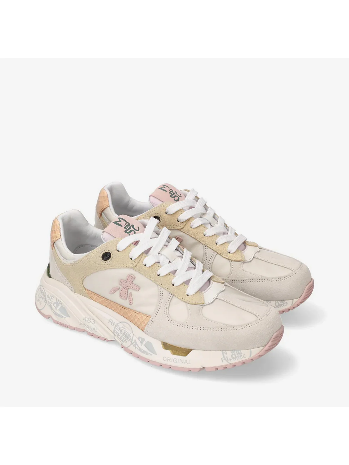 PREMIATA Sneaker Donna  MASED VAR 6257G Beige - Image 4