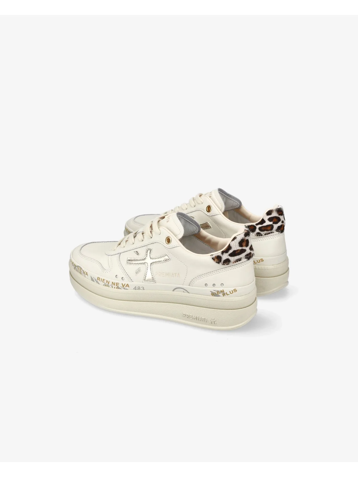 PREMIATA Sneaker Donna  MICOL VAR 7441 Bianco - Image 3