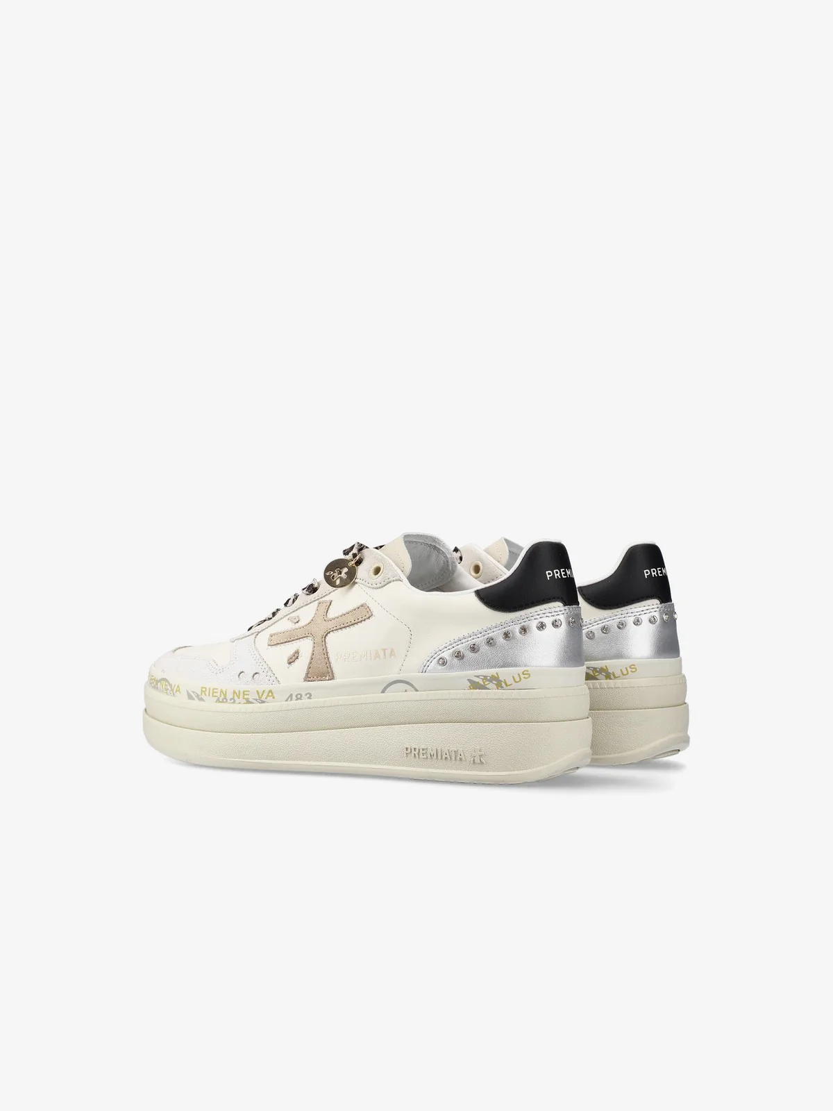 PREMIATA Sneaker Donna  MICOL VAR 7751 Beige - Image 3