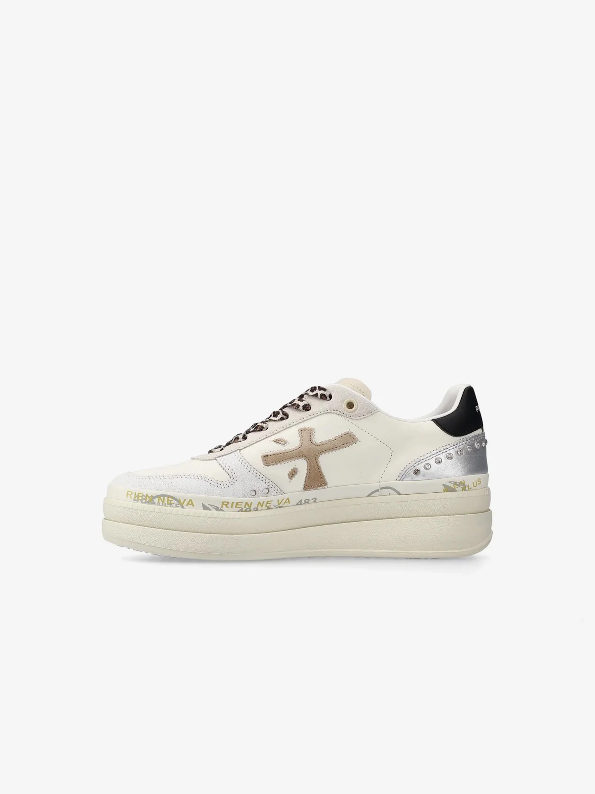 PREMIATA Sneaker Donna  MICOL VAR 7751 Beige - Image 4