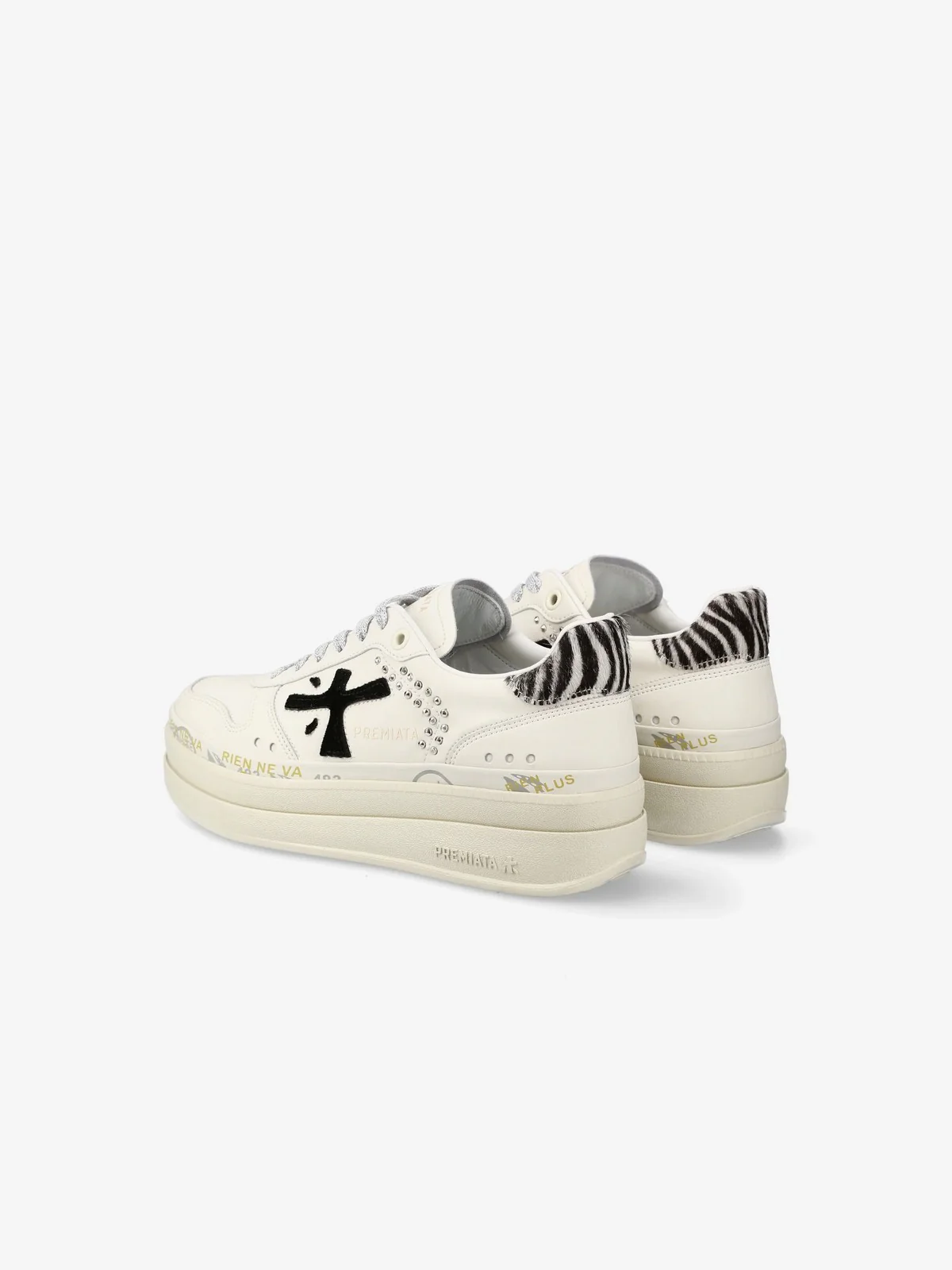 PREMIATA Sneaker Donna  MICOL VAR 7752 off white - Image 3