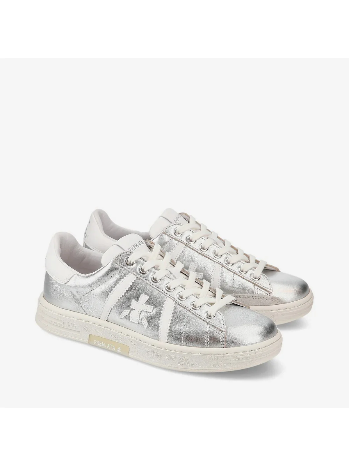 PREMIATA Sneaker Donna RUSSELLD VAR 6826 Argento - Image 4