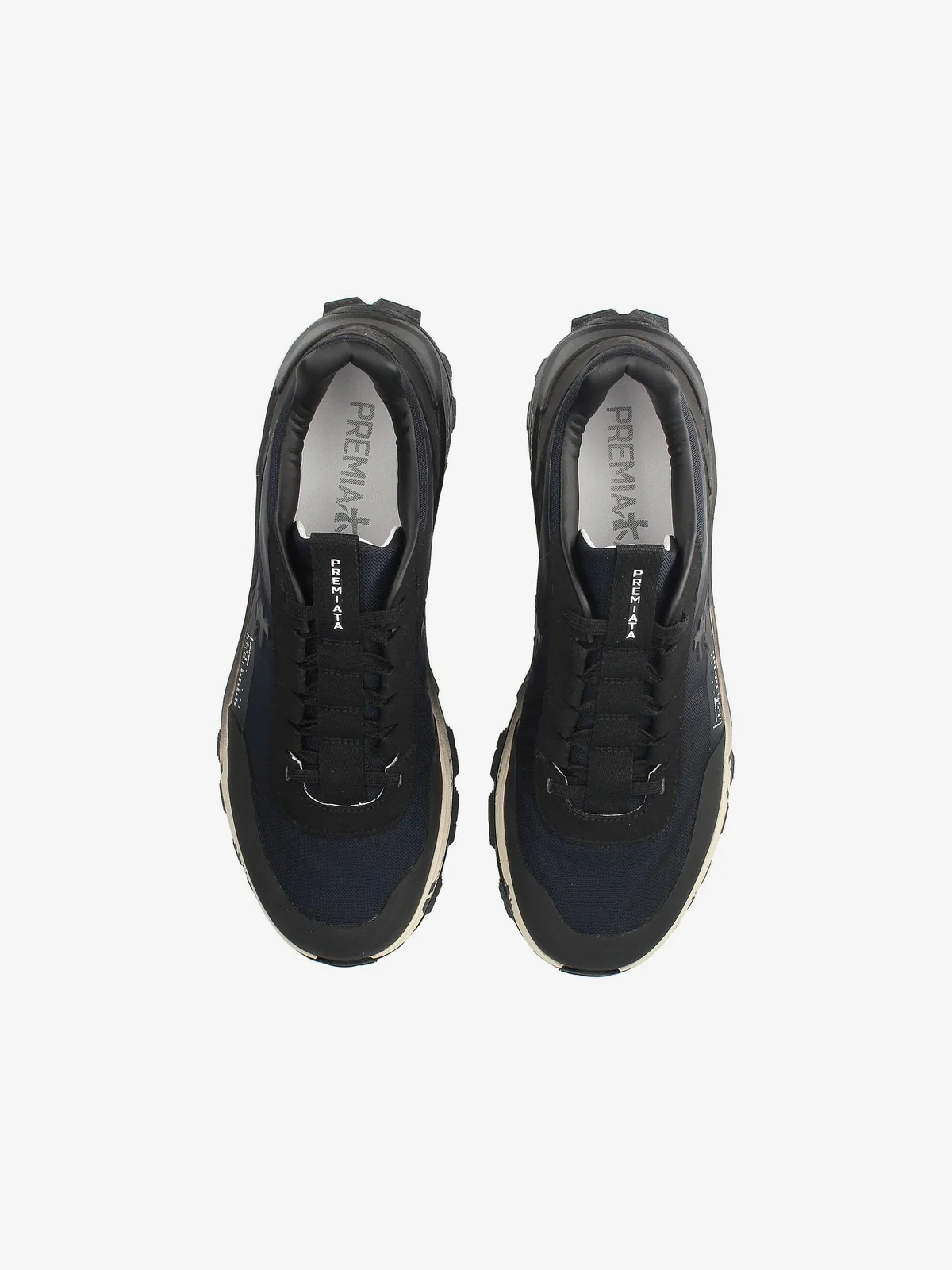 PREMIATA Sneaker Uomo DEVIN VAR 435 BLUE/BLACK - Image 2