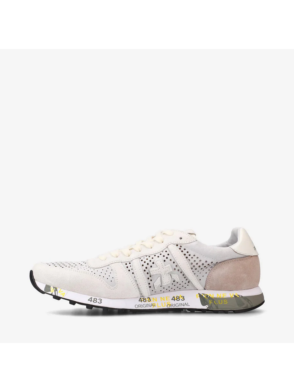 PREMIATA Sneaker Uomo ERIC VAR 6606 Bianco - Image 3