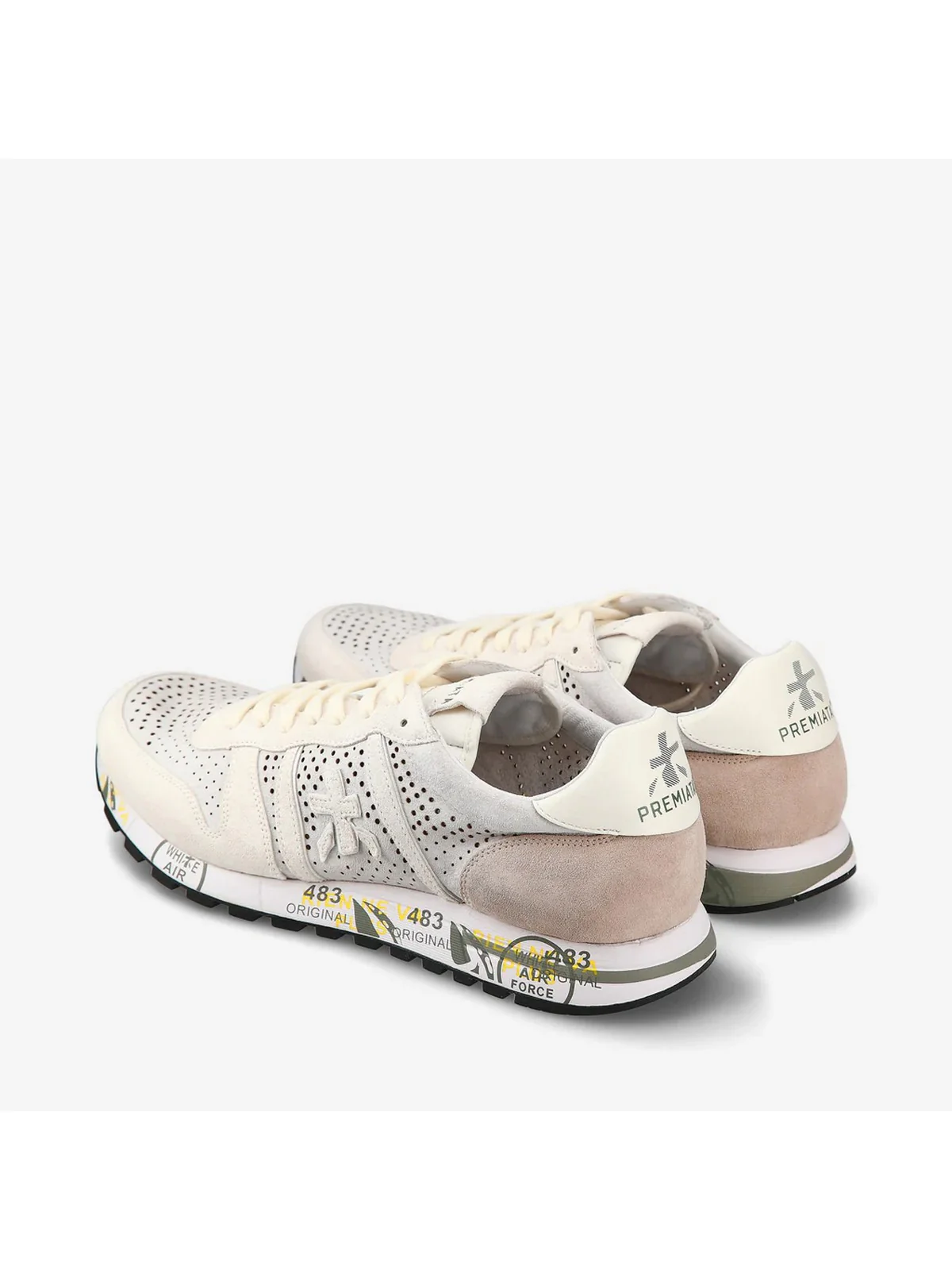 PREMIATA Sneaker Uomo ERIC VAR 6606 Bianco - Image 5