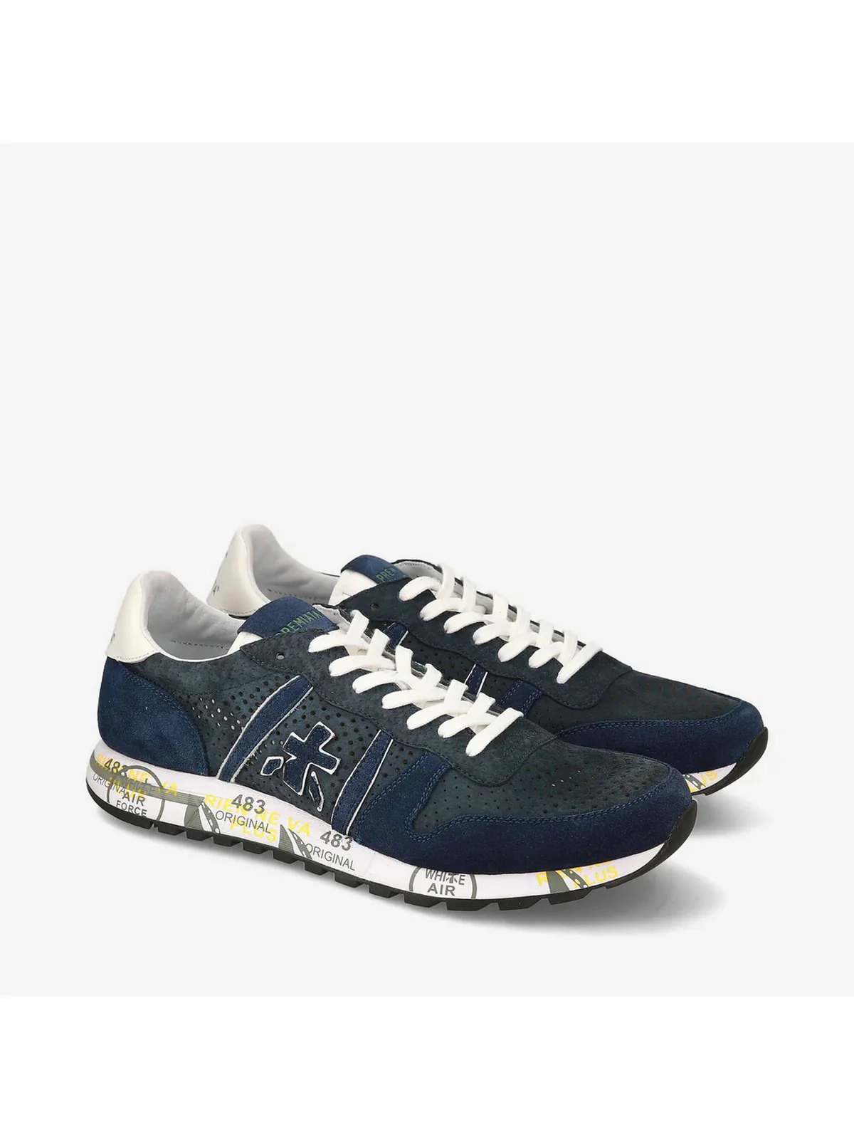 PREMIATA Sneaker Uomo ERIC VAR 6607 Blu - Image 4