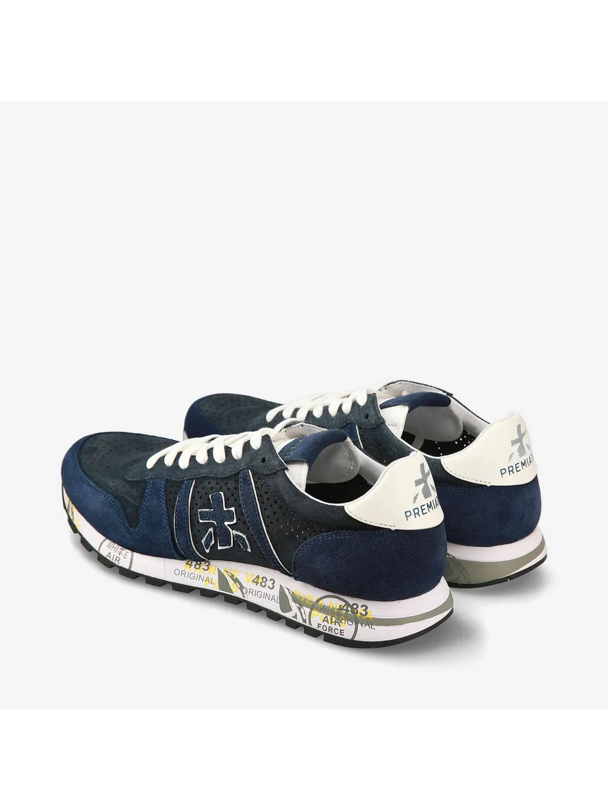 PREMIATA Sneaker Uomo ERIC VAR 6607 Blu - Image 5