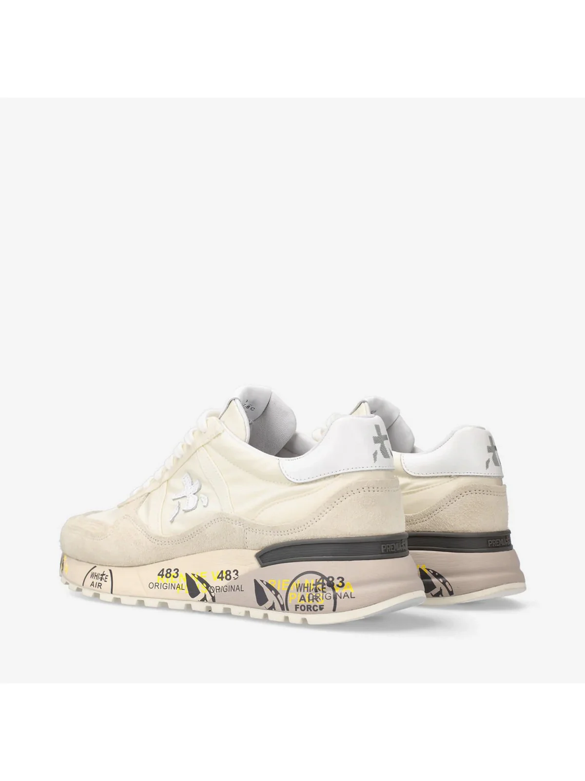 PREMIATA Sneaker Uomo  LANDECK VAR 6136 Bianco - Image 5