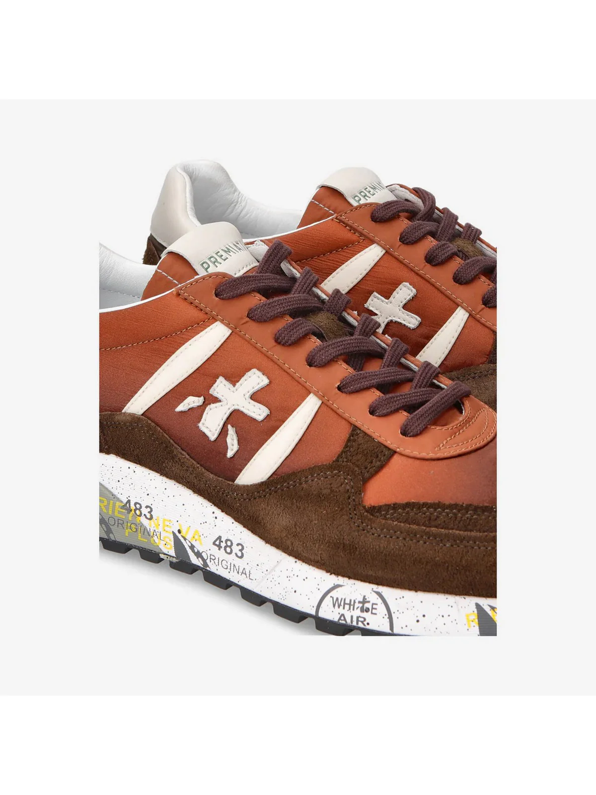 PREMIATA Sneaker Uomo  LANDECK VAR 6405 Marrone - Image 2