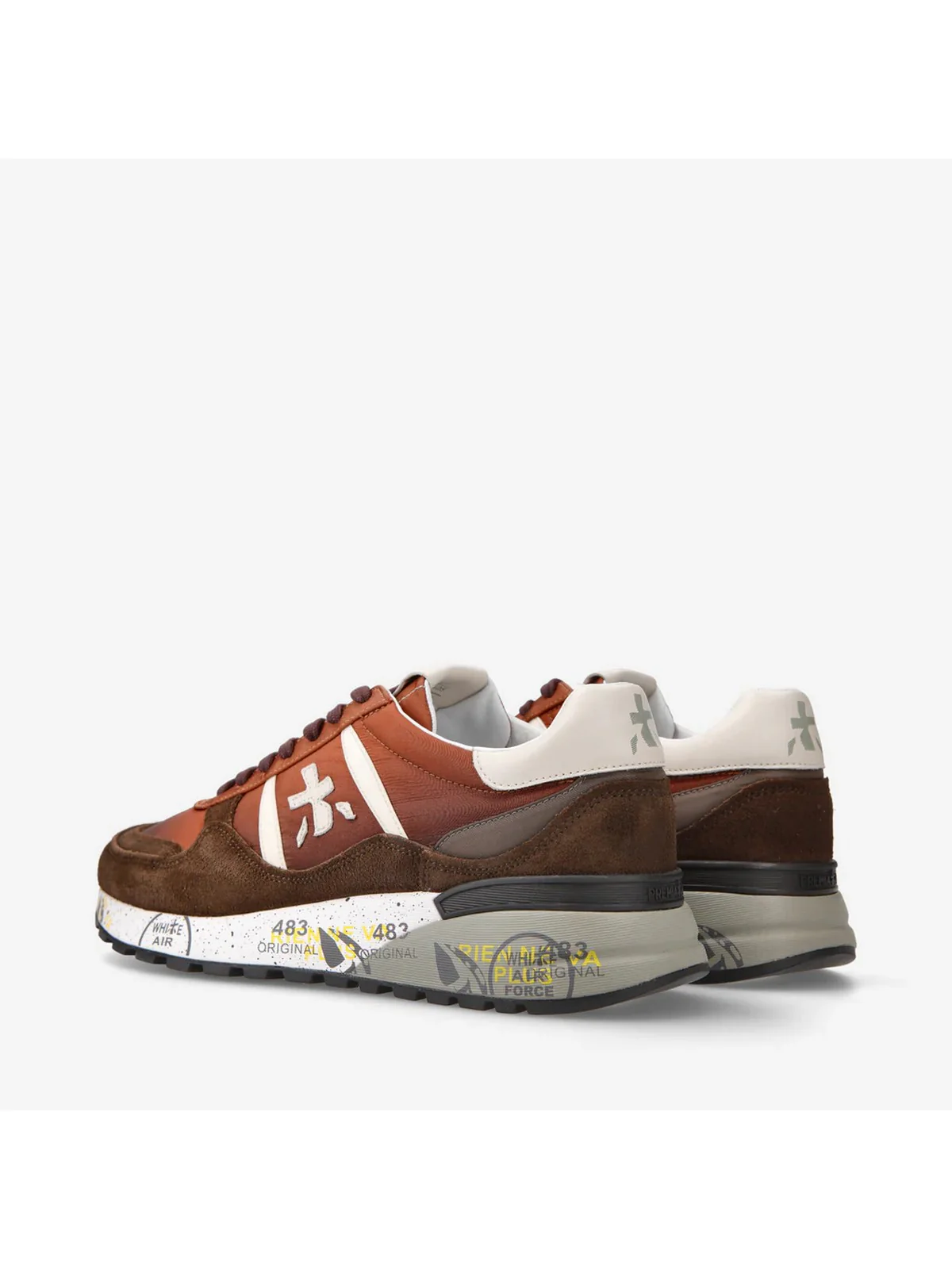 PREMIATA Sneaker Uomo  LANDECK VAR 6405 Marrone - Image 6