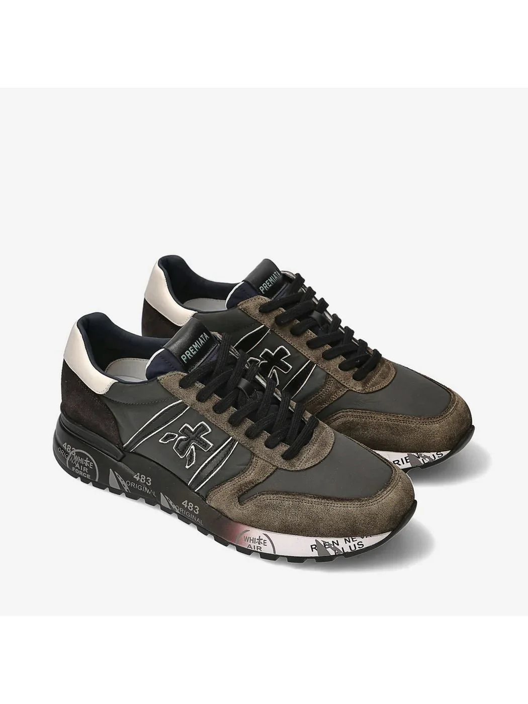 PREMIATA Sneaker Uomo LANDER VAR 5896 Grigio - Image 2