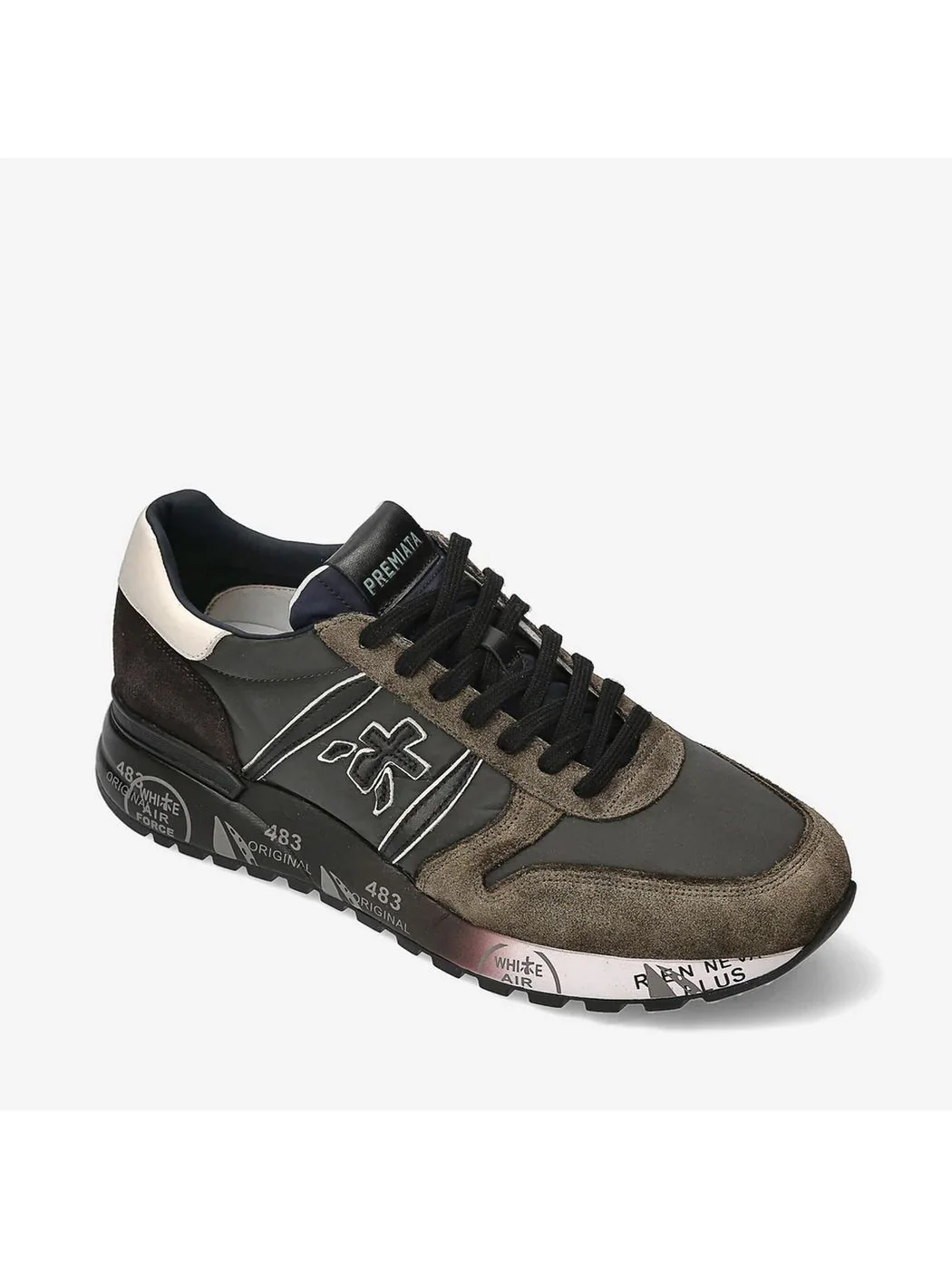PREMIATA Sneaker Uomo LANDER VAR 5896 Grigio - Image 5