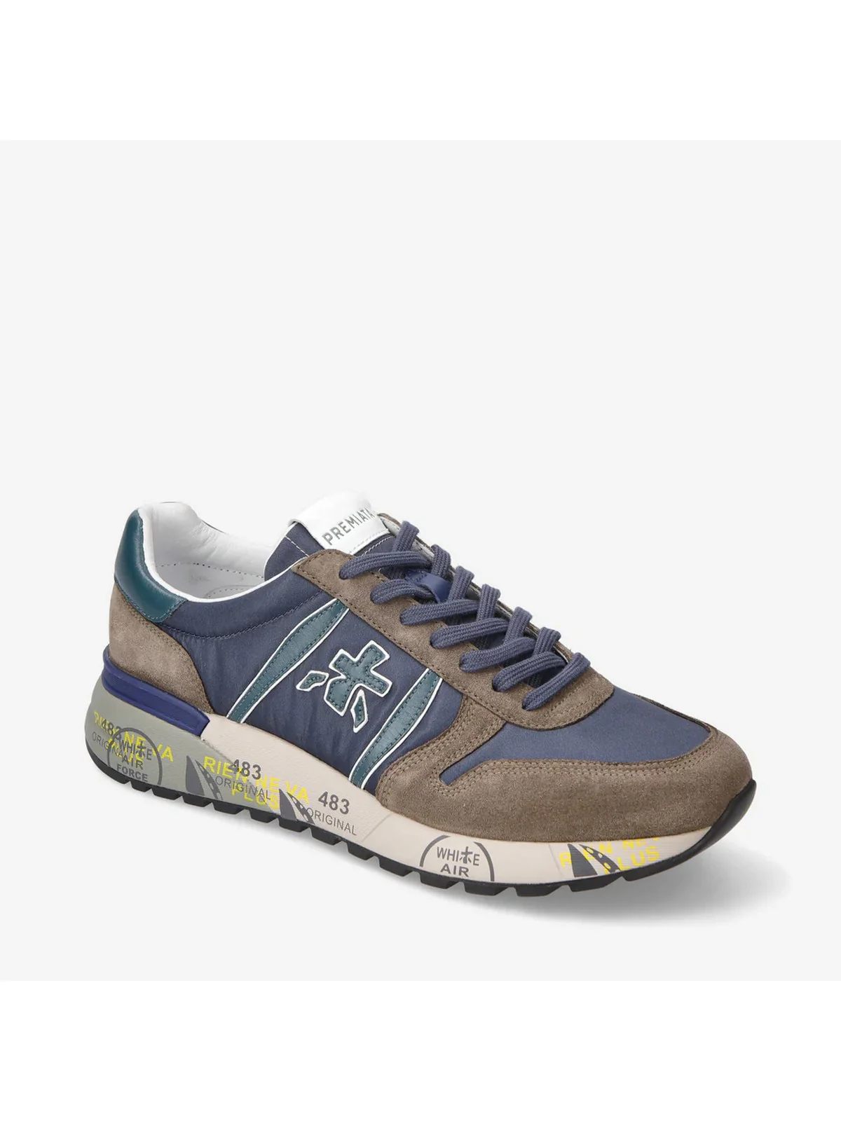 PREMIATA Sneaker Uomo  LANDER VAR 6400 Blu - Image 2