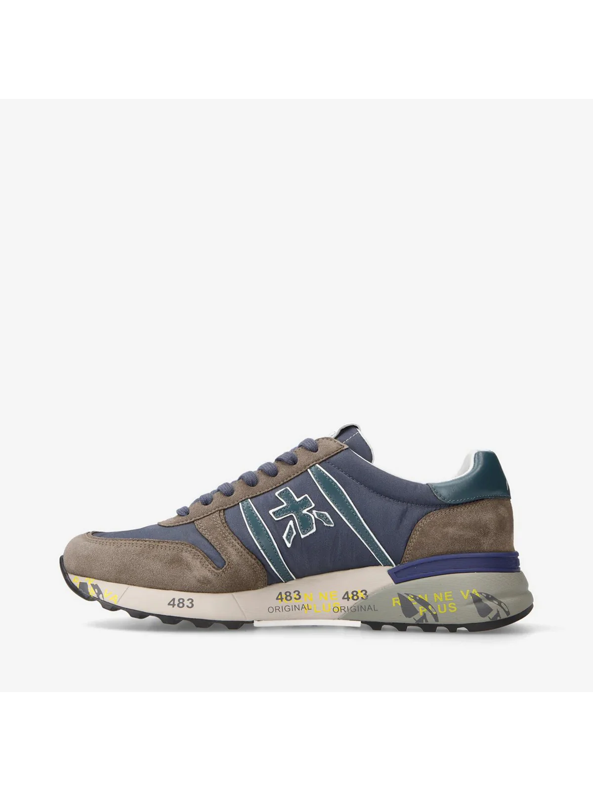 PREMIATA Sneaker Uomo  LANDER VAR 6400 Blu - Image 3