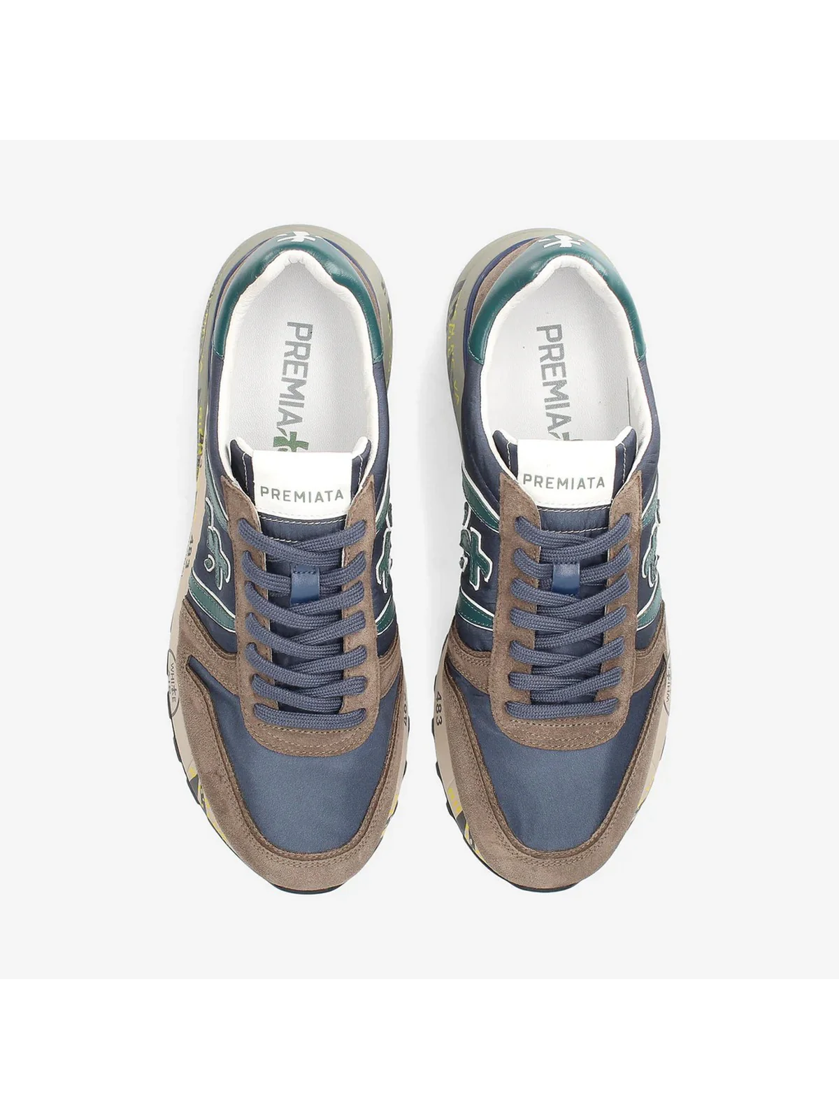 PREMIATA Sneaker Uomo  LANDER VAR 6400 Blu - Image 5