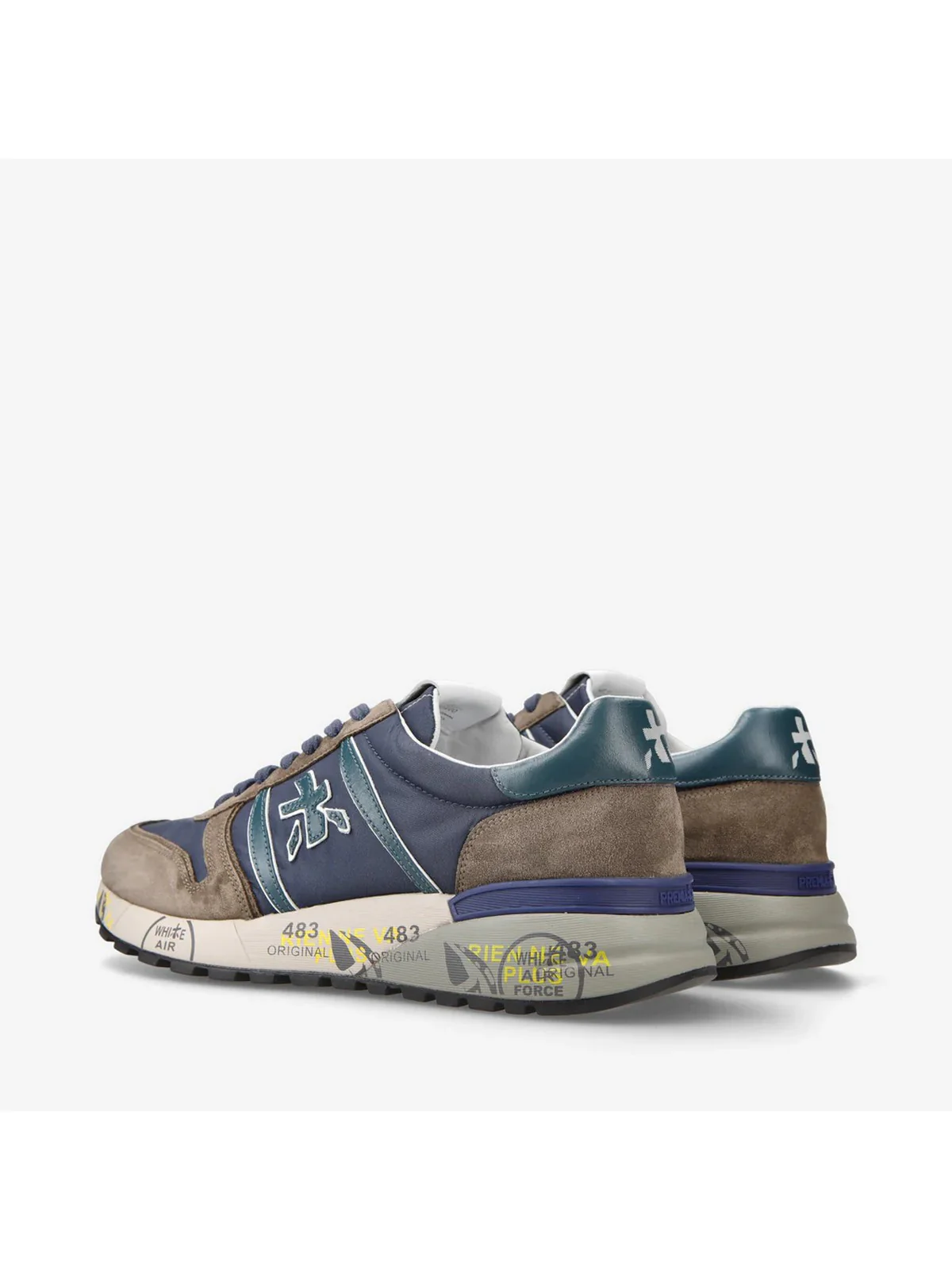 PREMIATA Sneaker Uomo  LANDER VAR 6400 Blu - Image 6