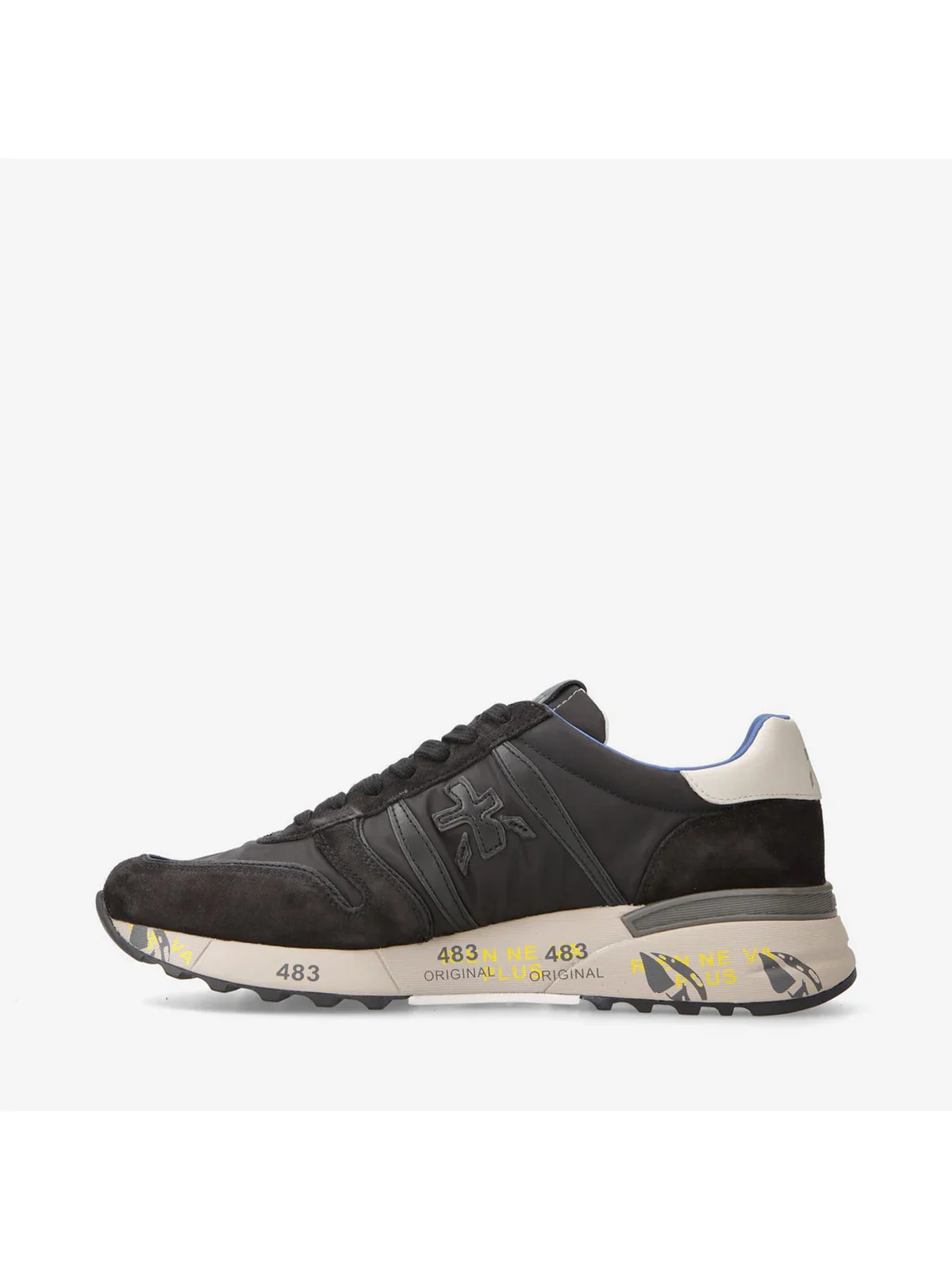PREMIATA Sneaker Uomo LANDER VAR 6402 Nero - Image 3