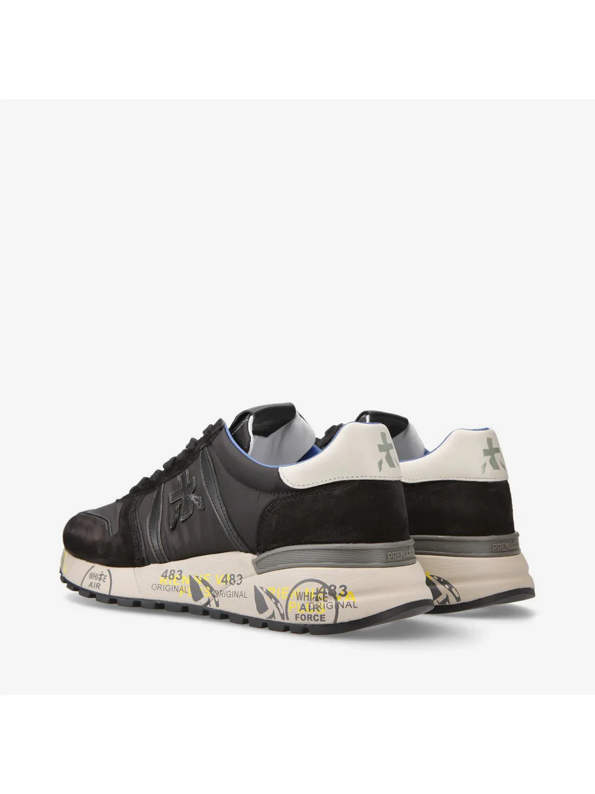 PREMIATA Sneaker Uomo LANDER VAR 6402 Nero - Image 5