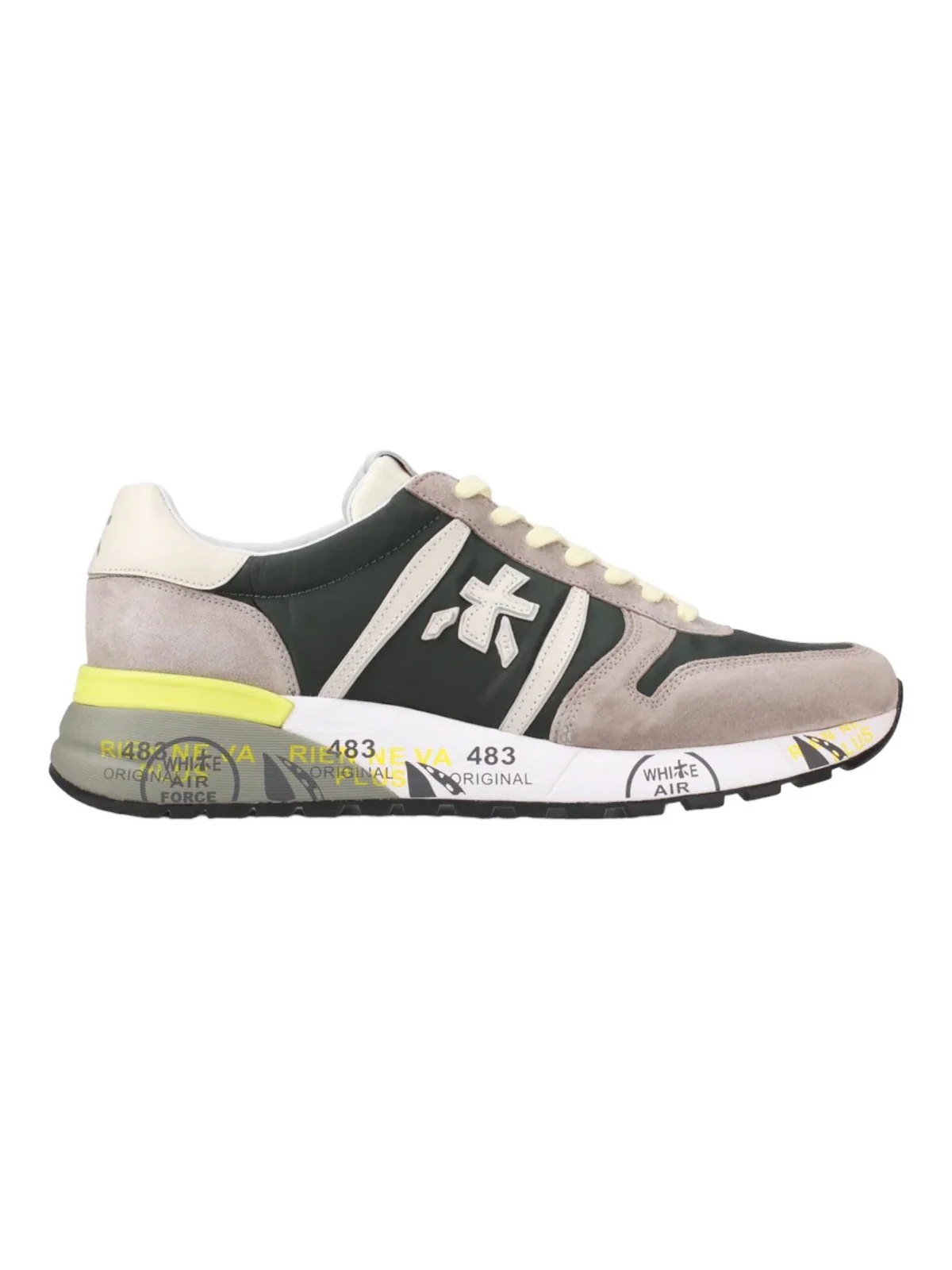 PREMIATA Sneaker Uomo LANDER VAR 6632 Grigio