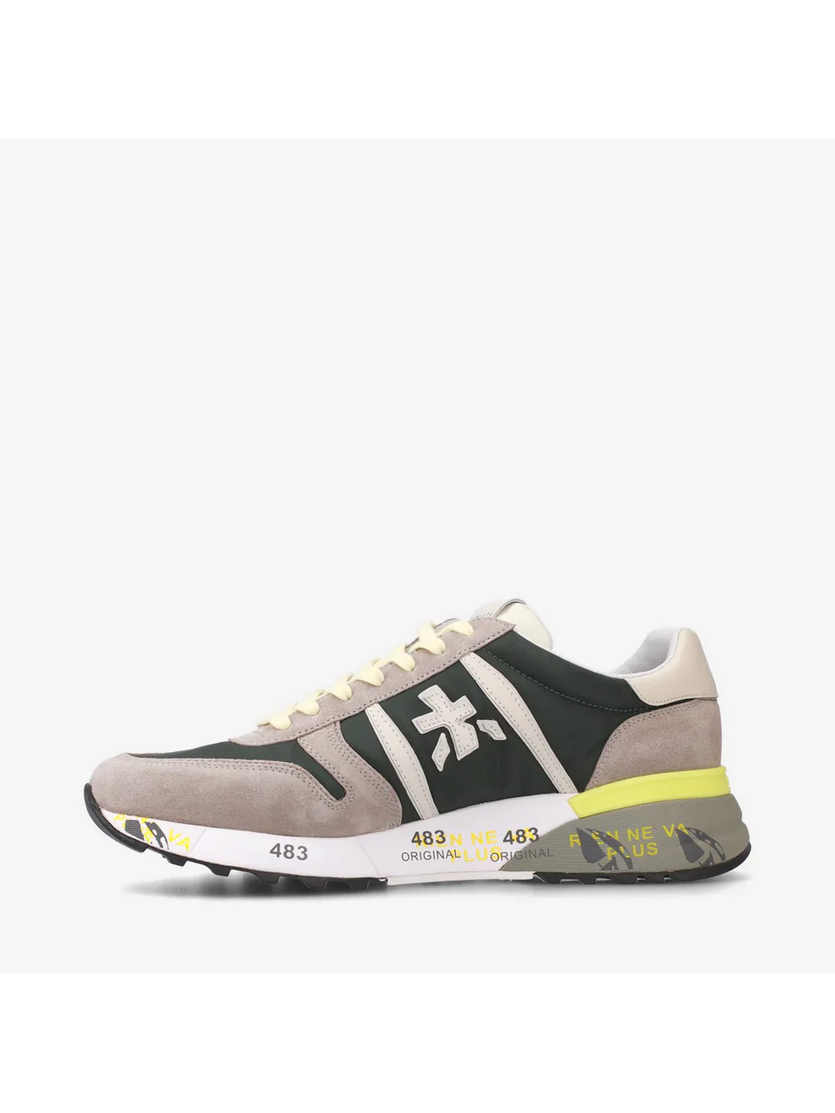 PREMIATA Sneaker Uomo LANDER VAR 6632 Grigio - Image 2