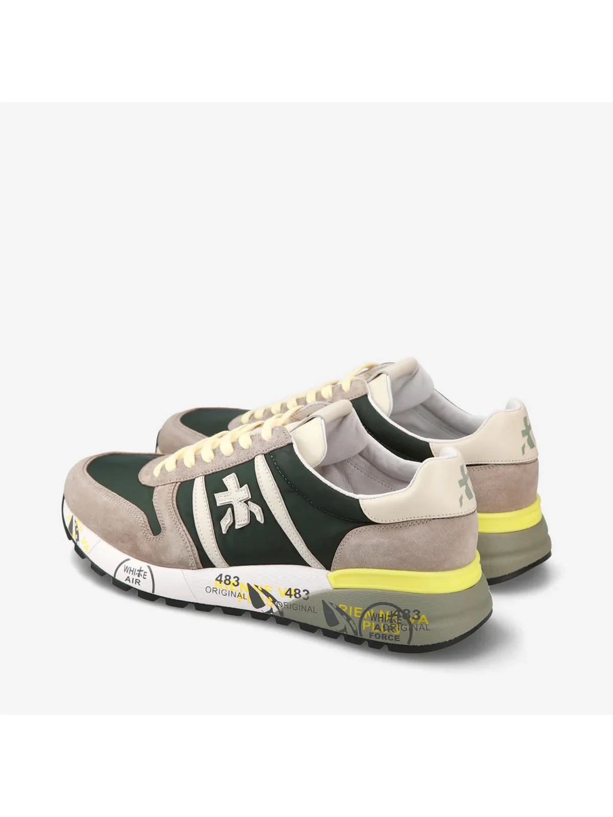PREMIATA Sneaker Uomo LANDER VAR 6632 Grigio - Image 5