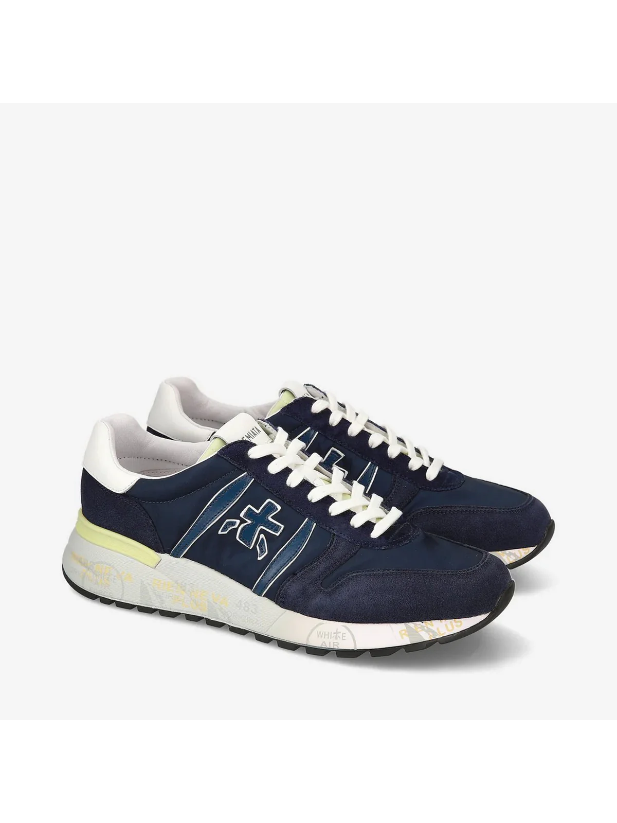 PREMIATA Sneaker Uomo  LANDER VAR 6634 Blu - Image 4