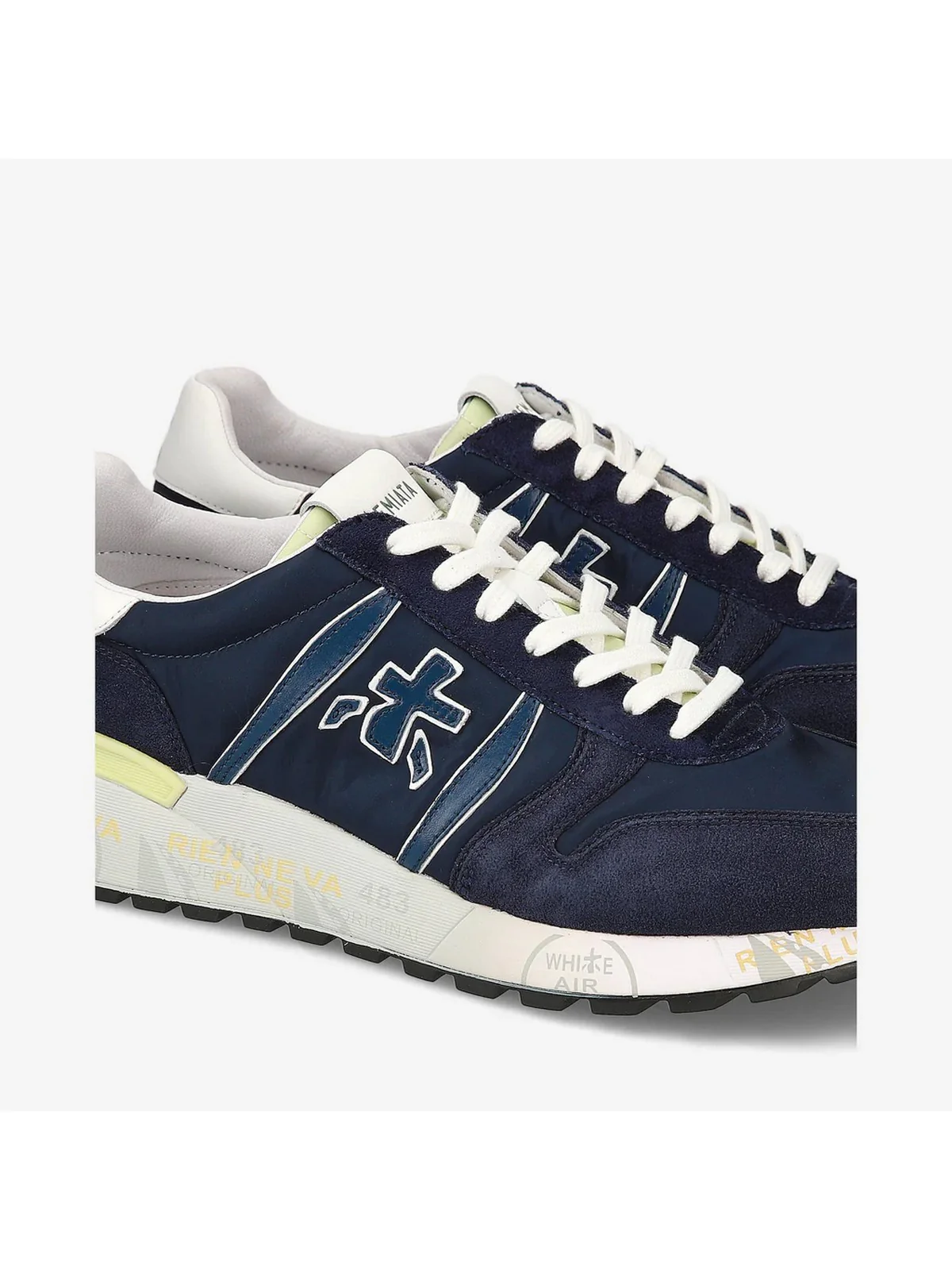 PREMIATA Sneaker Uomo  LANDER VAR 6634 Blu - Image 6