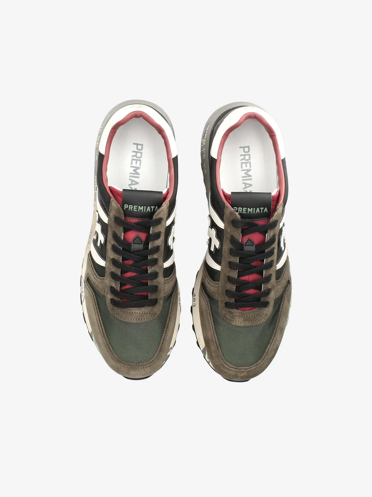 PREMIATA Sneaker Uomo  LANDER VAR 6905 MILITARY GREEN - Image 2