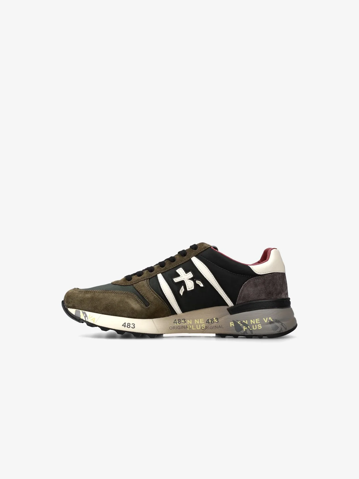 PREMIATA Sneaker Uomo  LANDER VAR 6905 MILITARY GREEN - Image 4